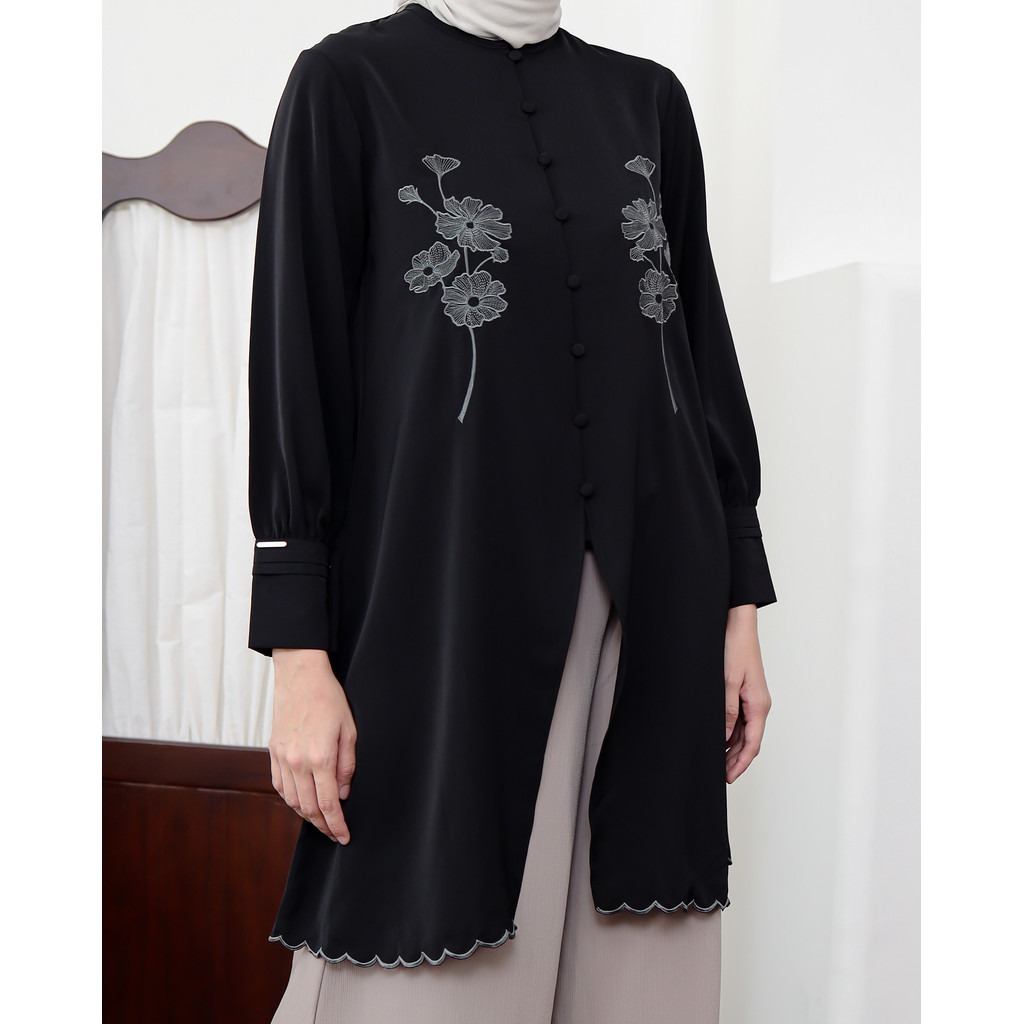 Zysku Xena | Vionne Tunic | Minor Defect | Atasan Tunik Bordir Lengan Panjang
