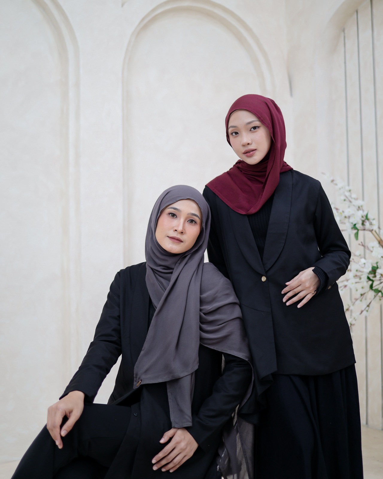 Zysku Xena | Modal Viscose Pashmina -12 Warna | Shawl Premium Semi Instan