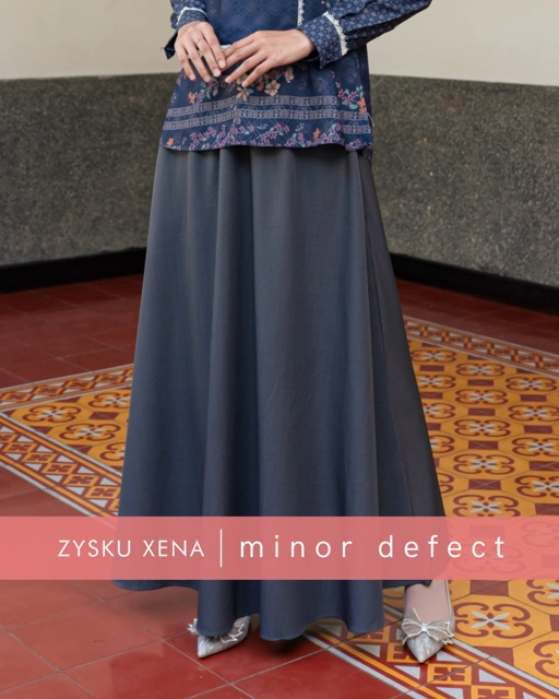 Image of Zysku Xena | Minor Defect | Ruyi Skirt | Rok Sarimbit Polos Lebar Flare Maxi Payung