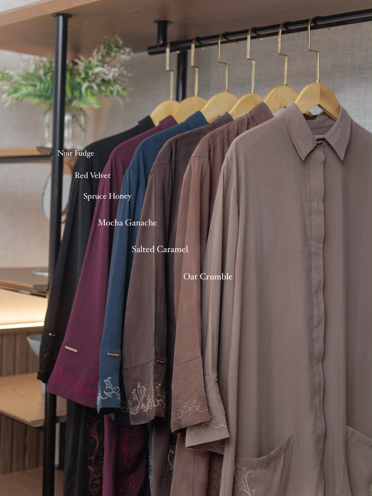 Zysku Xena | Khaliyah Abaya - 6 Warna | Gamis Syari Cupro ANTI UV Bordir x Nisacookie