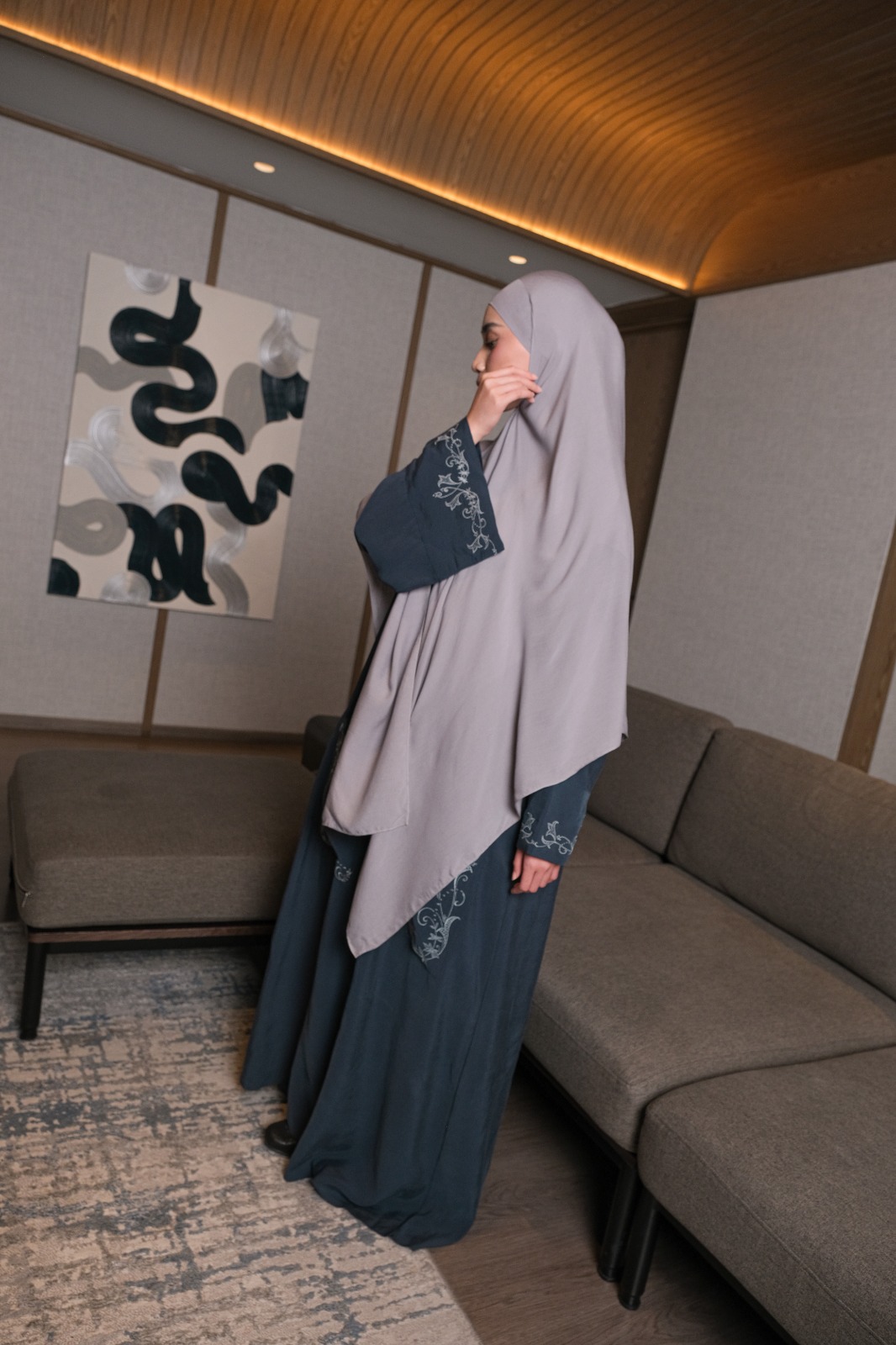 Zysku Xena | Halwa Khiban - 12 Warna | Khimar Bandana Lyocell Tencel & Ecovero Syari x Nisacookie