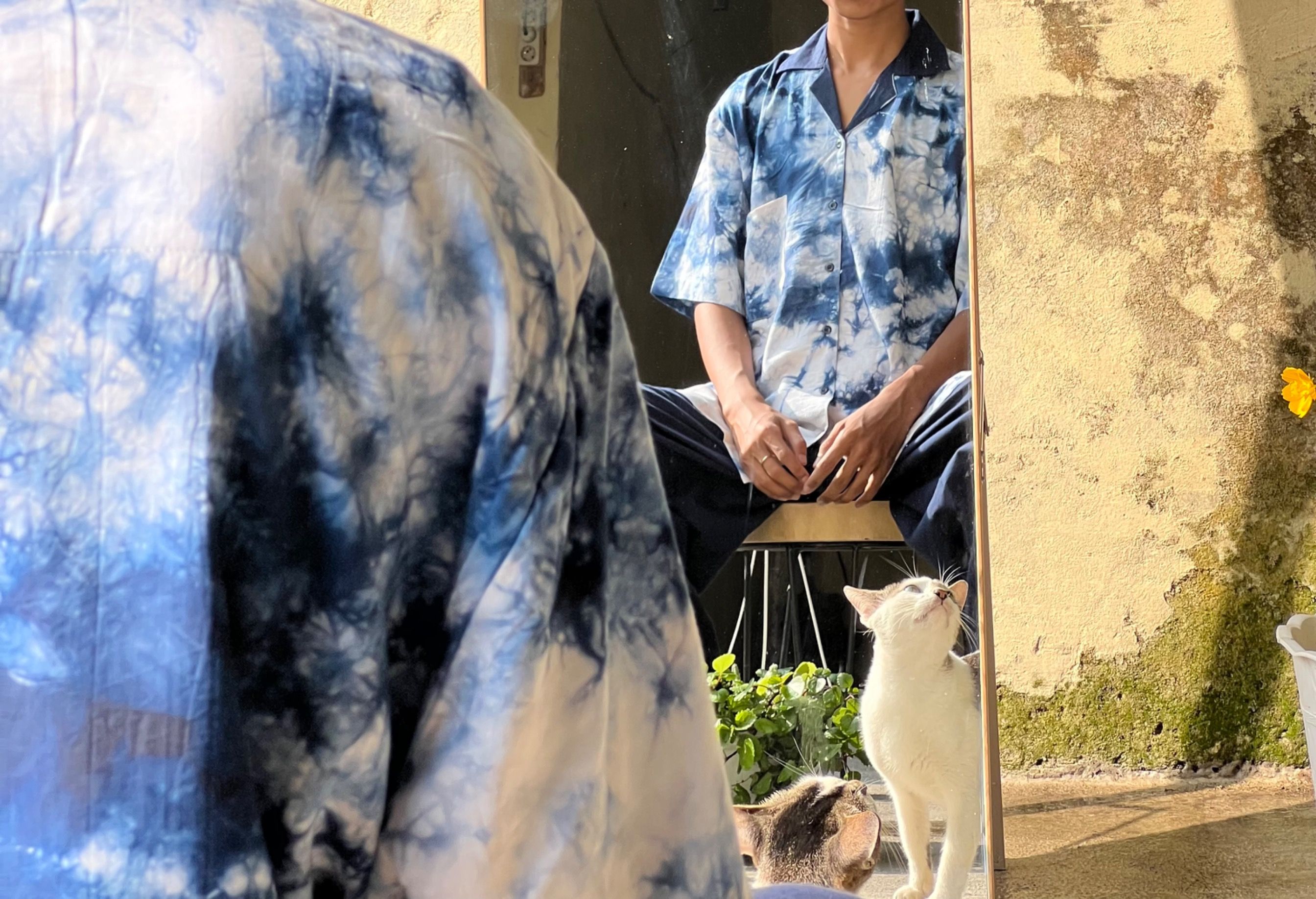BOOLAO Kemeja Ombak (Bowling Shirt Tie Dye)