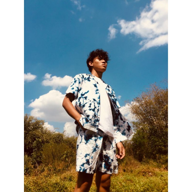BOOLAO Celana Pendek SHIBORI (Boxer Tie Dye)