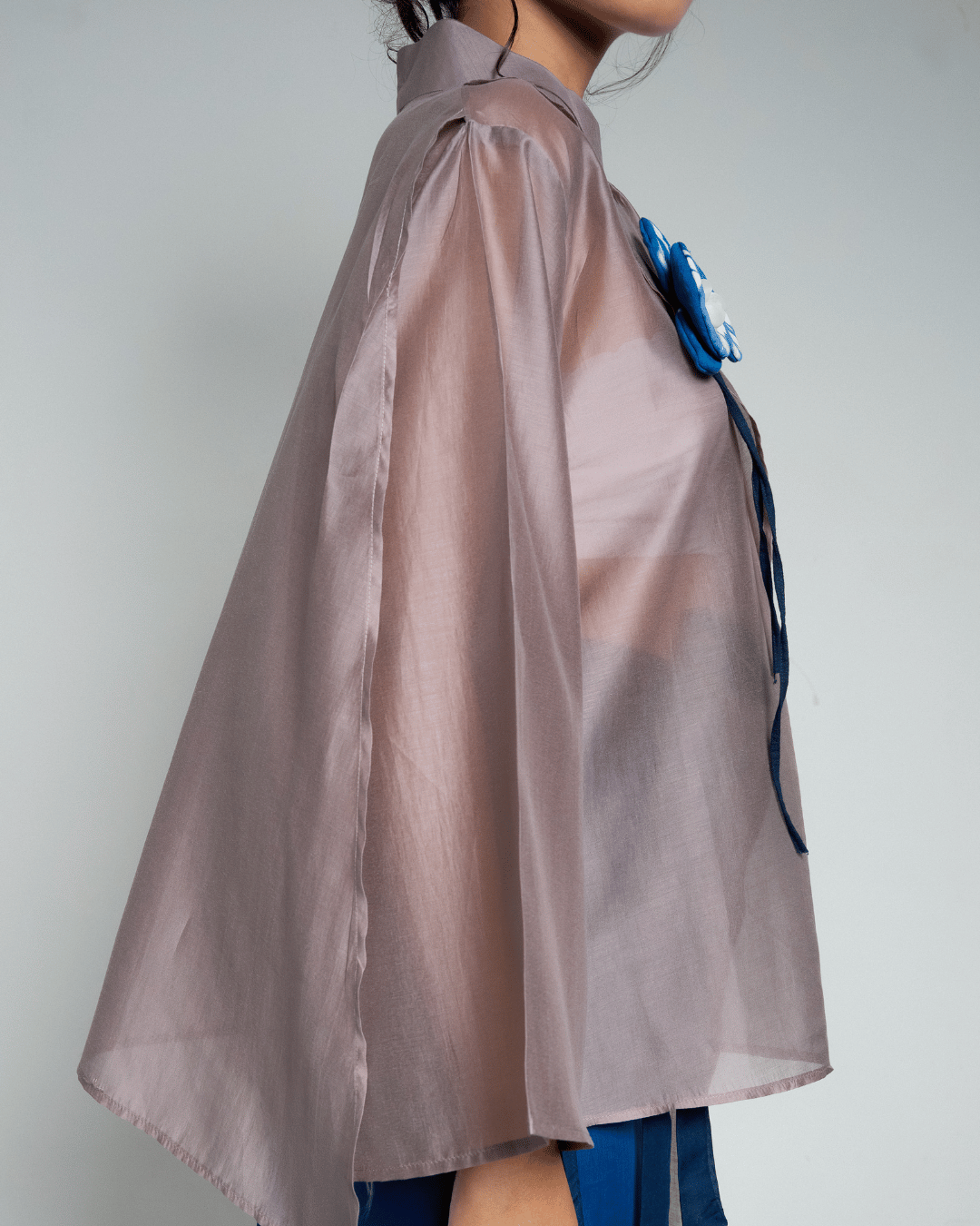 Blouse Nawang Wulan Long Sleeve - Mauve