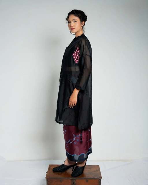 BOOLAO Geranium Kebaya Tunik Panjang