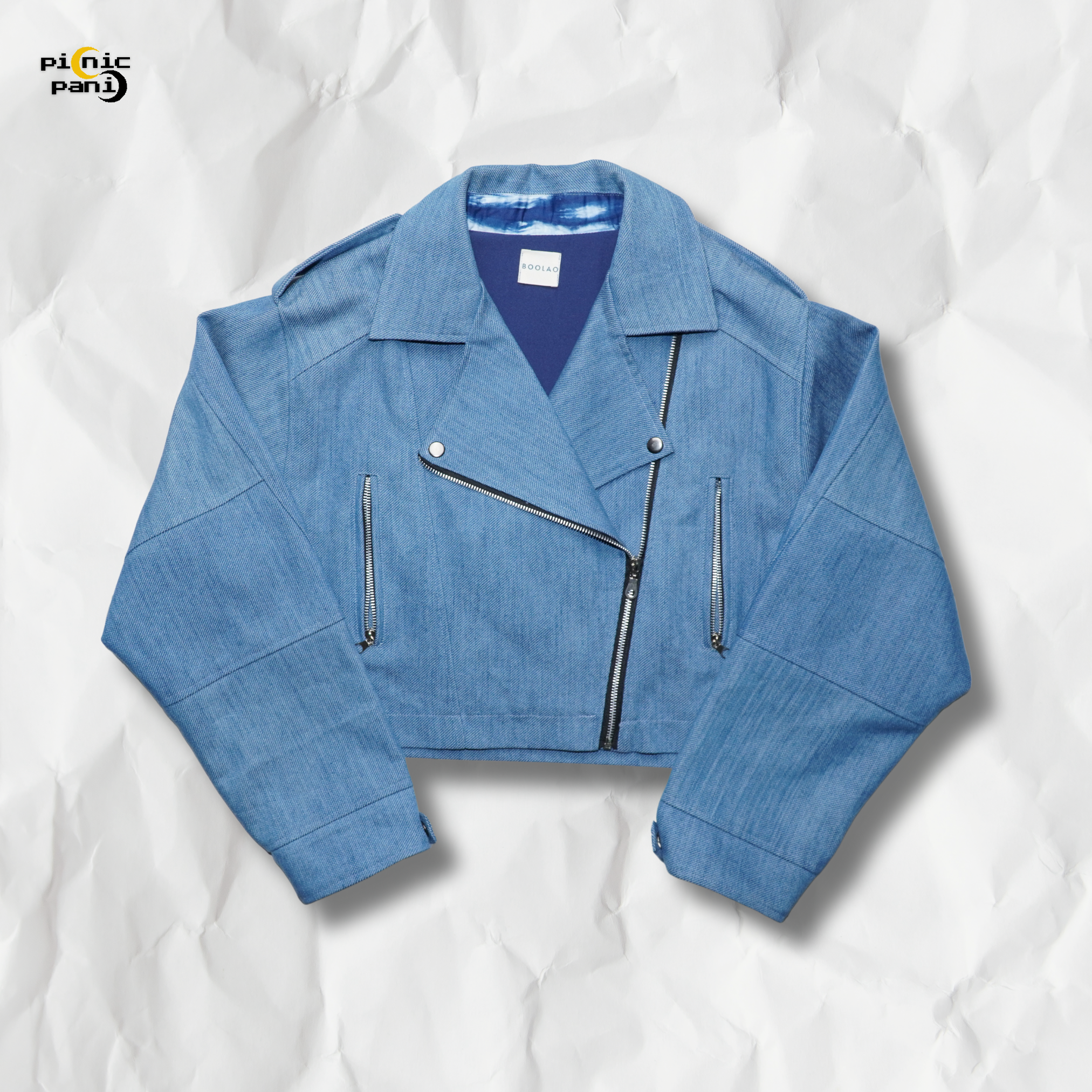 PICNIC PANIC Ginza Jacket Jeans - Blue