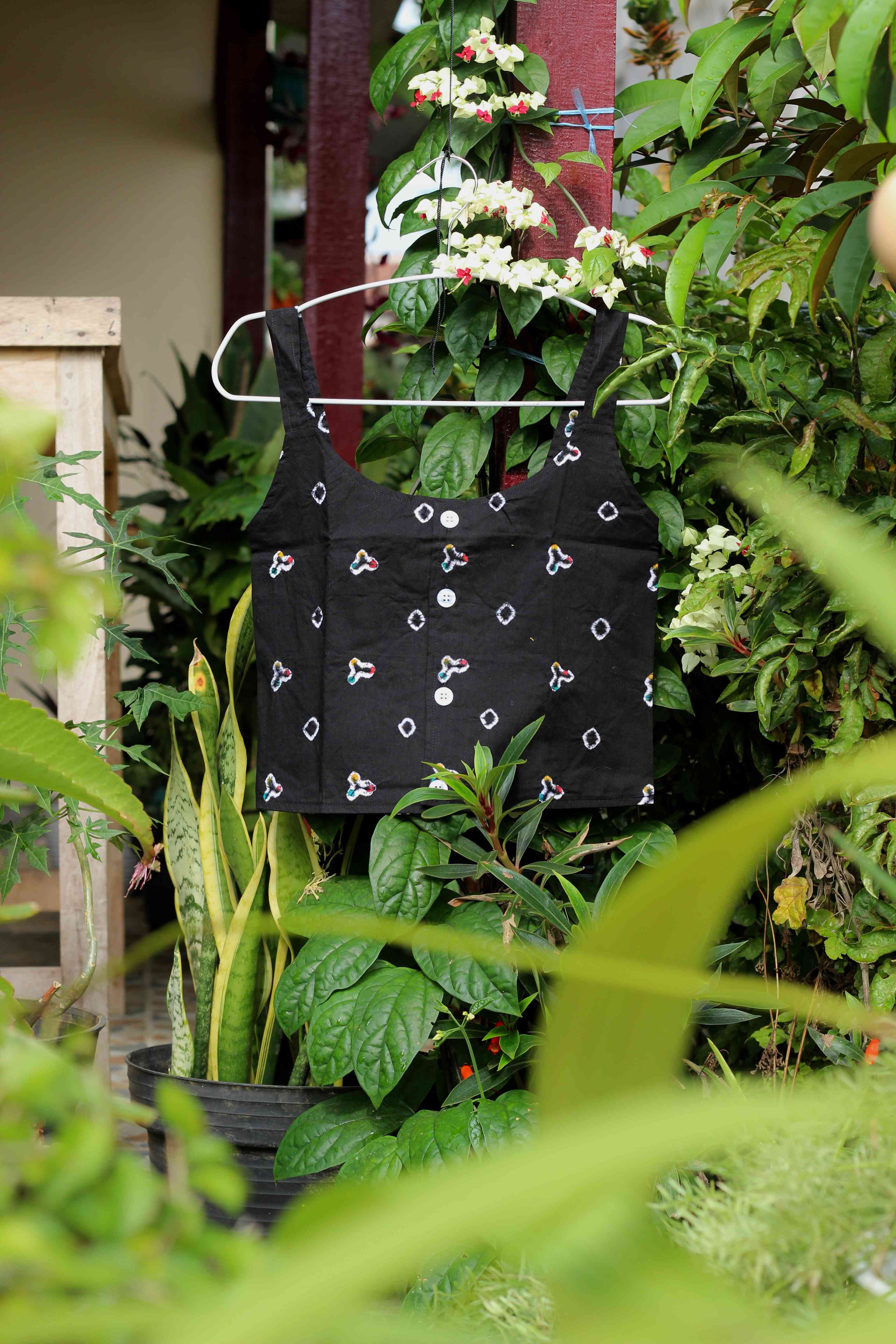 BOOLAO Kutang Kerut Jumputan (Tank Top Batik)