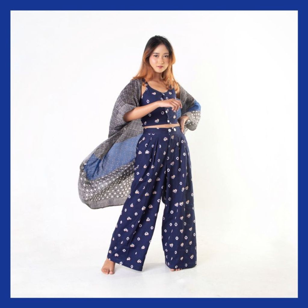 BOOLAO Outer Scarves Citarum - Biru