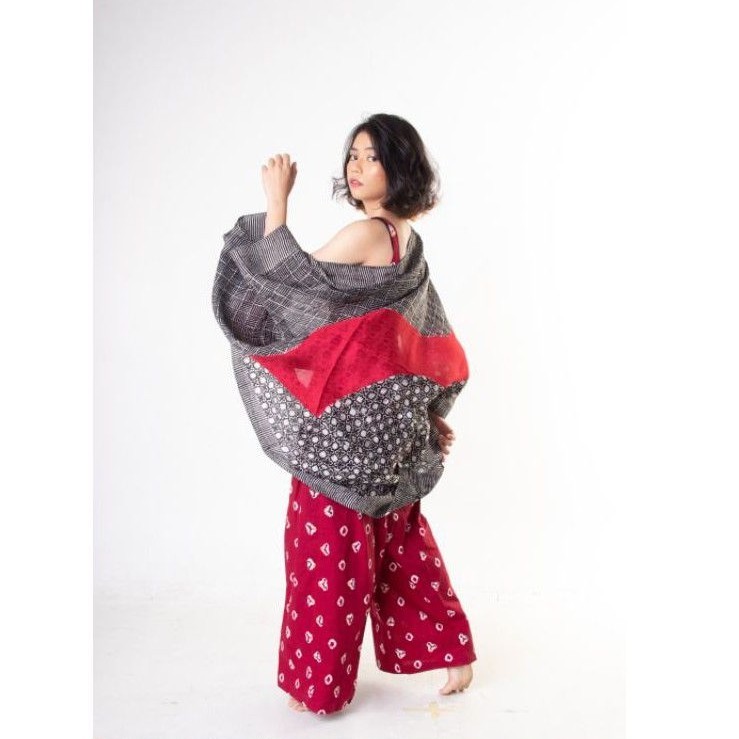 BOOLAO Outer Scarves Citarum - Merah