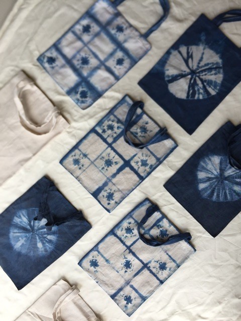 DIY Boolao Totebag Tie Dye Kit (Peralatan DIY Shibori dengan Totebag)