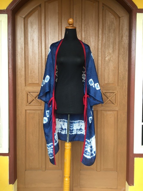 BOOLAO Outer Scarf Kanoko Tie Dye Shibori