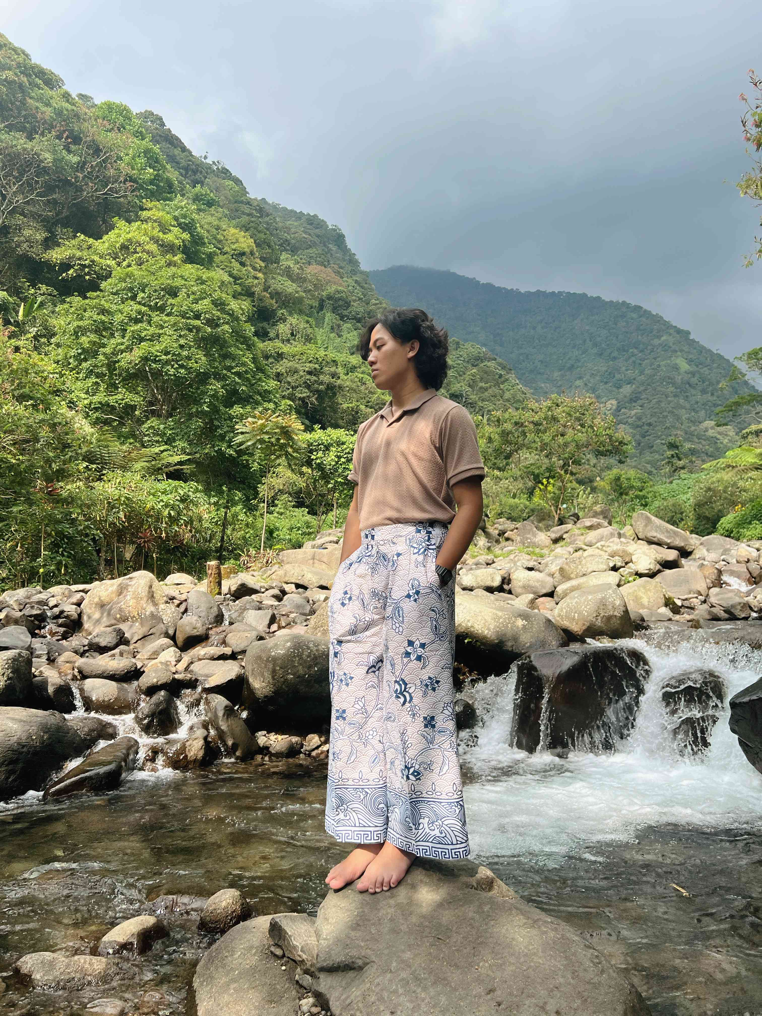 BOOLAO Hakama Porcelain Batik