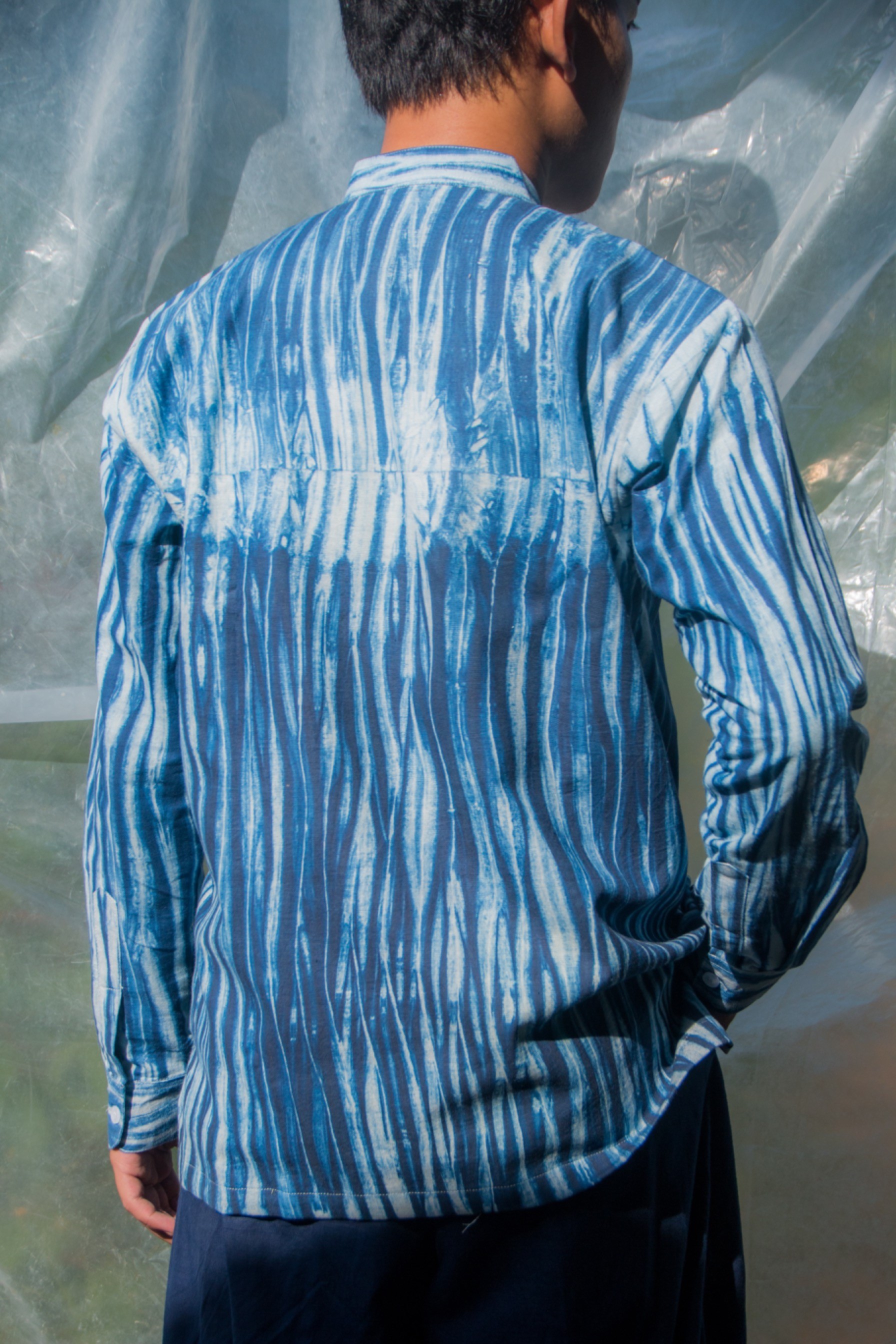 BOOLAO Kemeja Chiangi Arashi Blue
