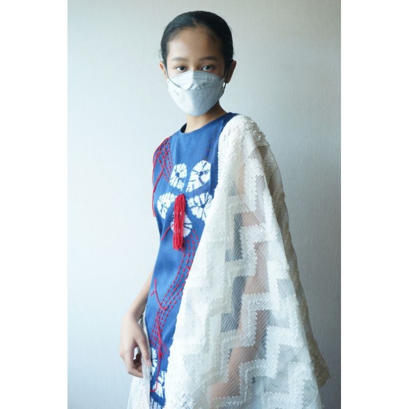 BOOLAO Patra Komala Vest (Rompi Jumputan Sulam)