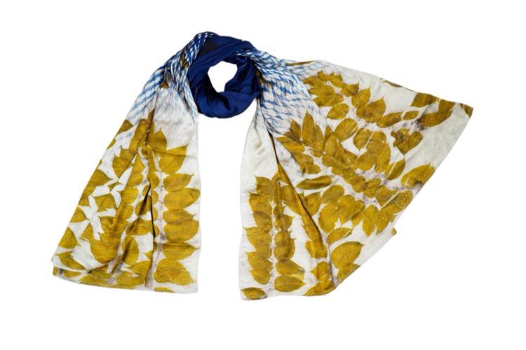 BOOLAO Shibori on Ecoprint PAREO