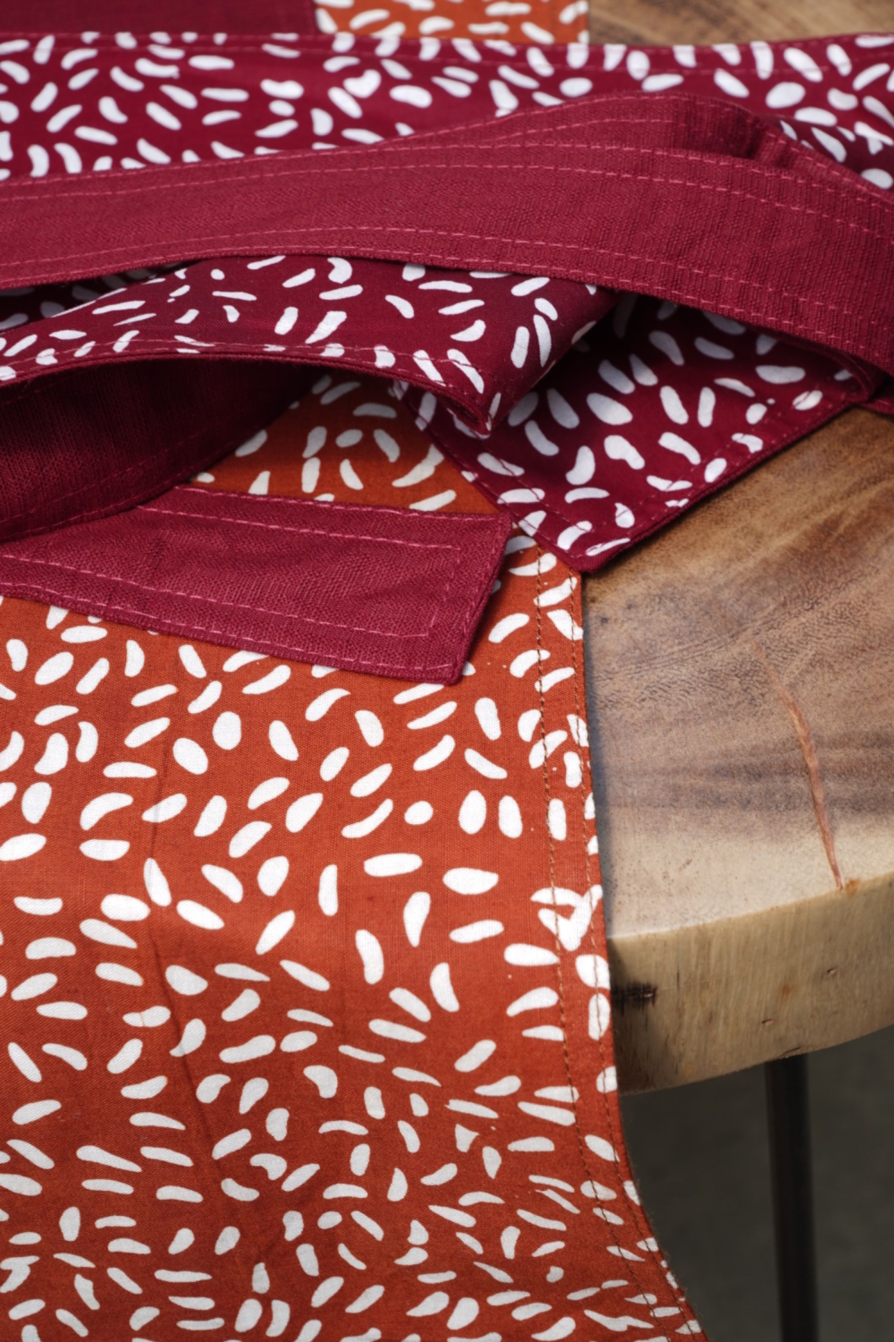 BOOLAO Reversible Obi Belt Beras Tumpah