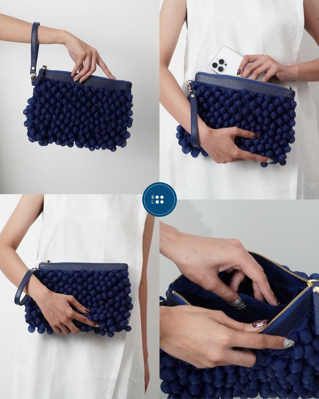 BOOLAO Trumbu Clutch Bag