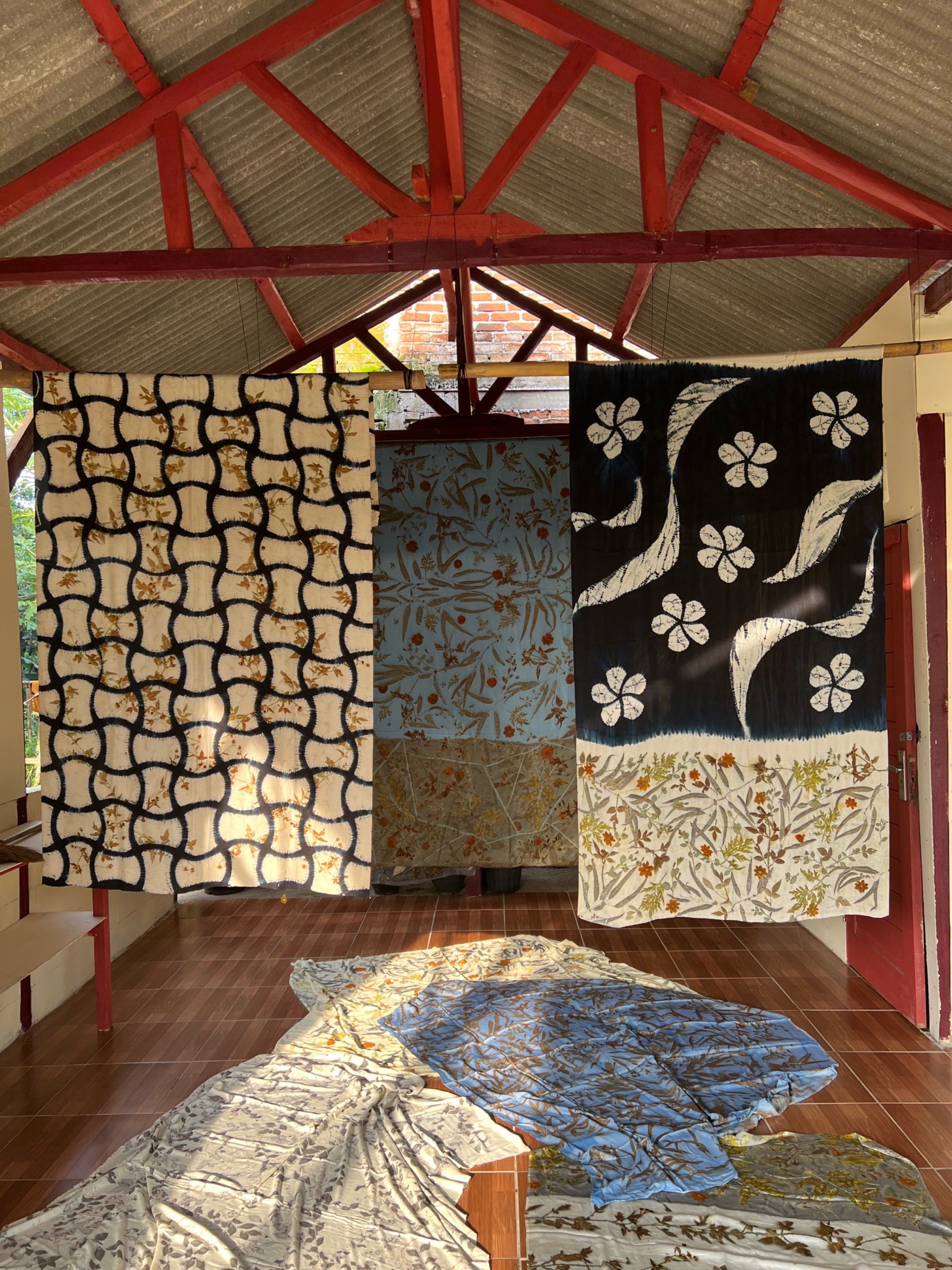 BOOLAO Textile - Cosmos and The Wind Blows