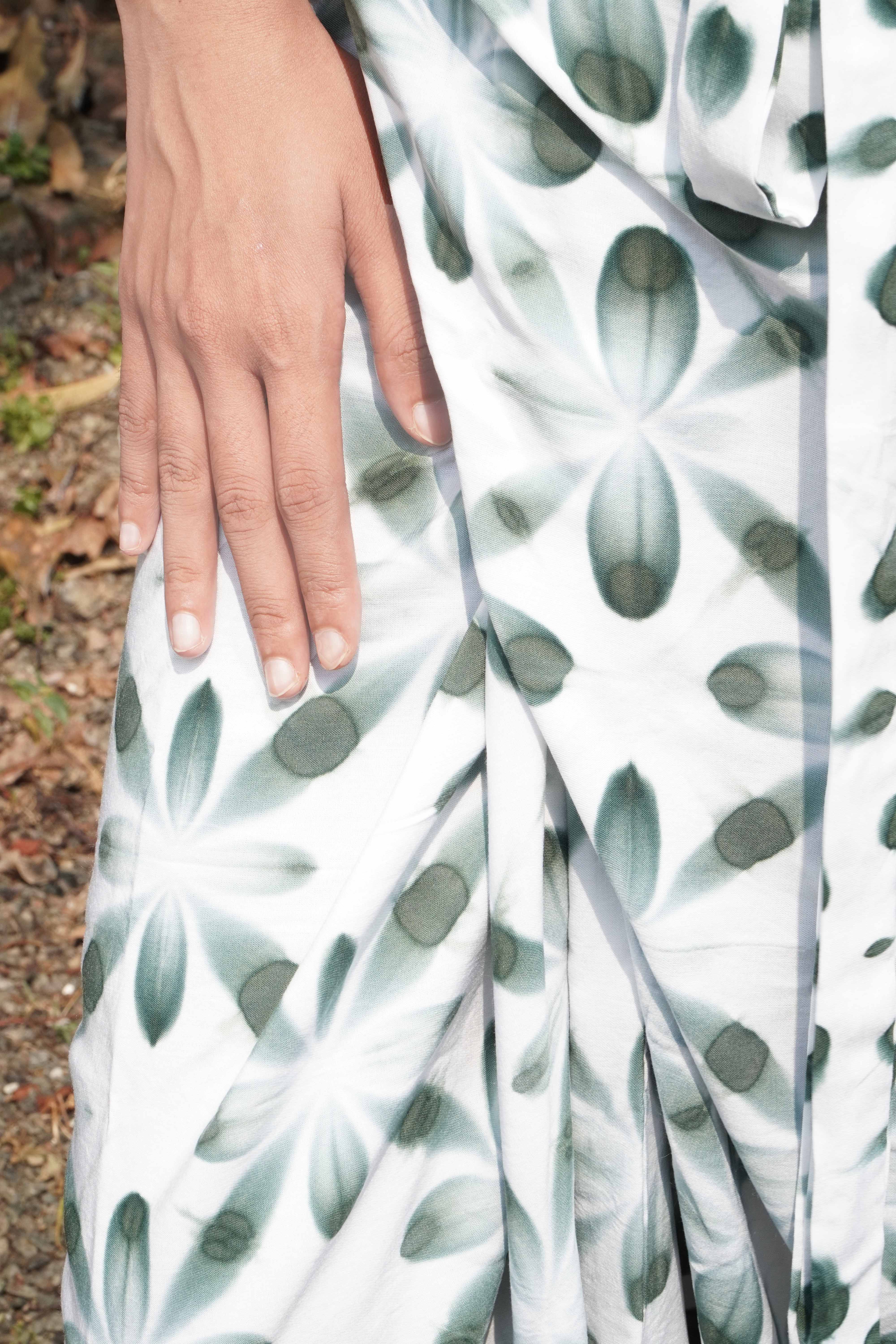 BOOLAO Rok Ikat Kaleidoscope - Minty