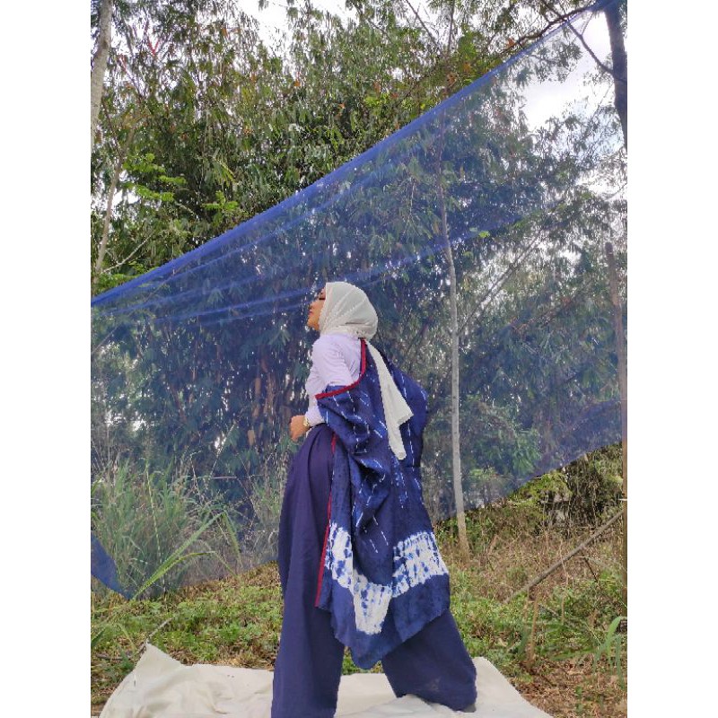 BOOLAO Outer Scarf Kanoko Tie Dye Shibori