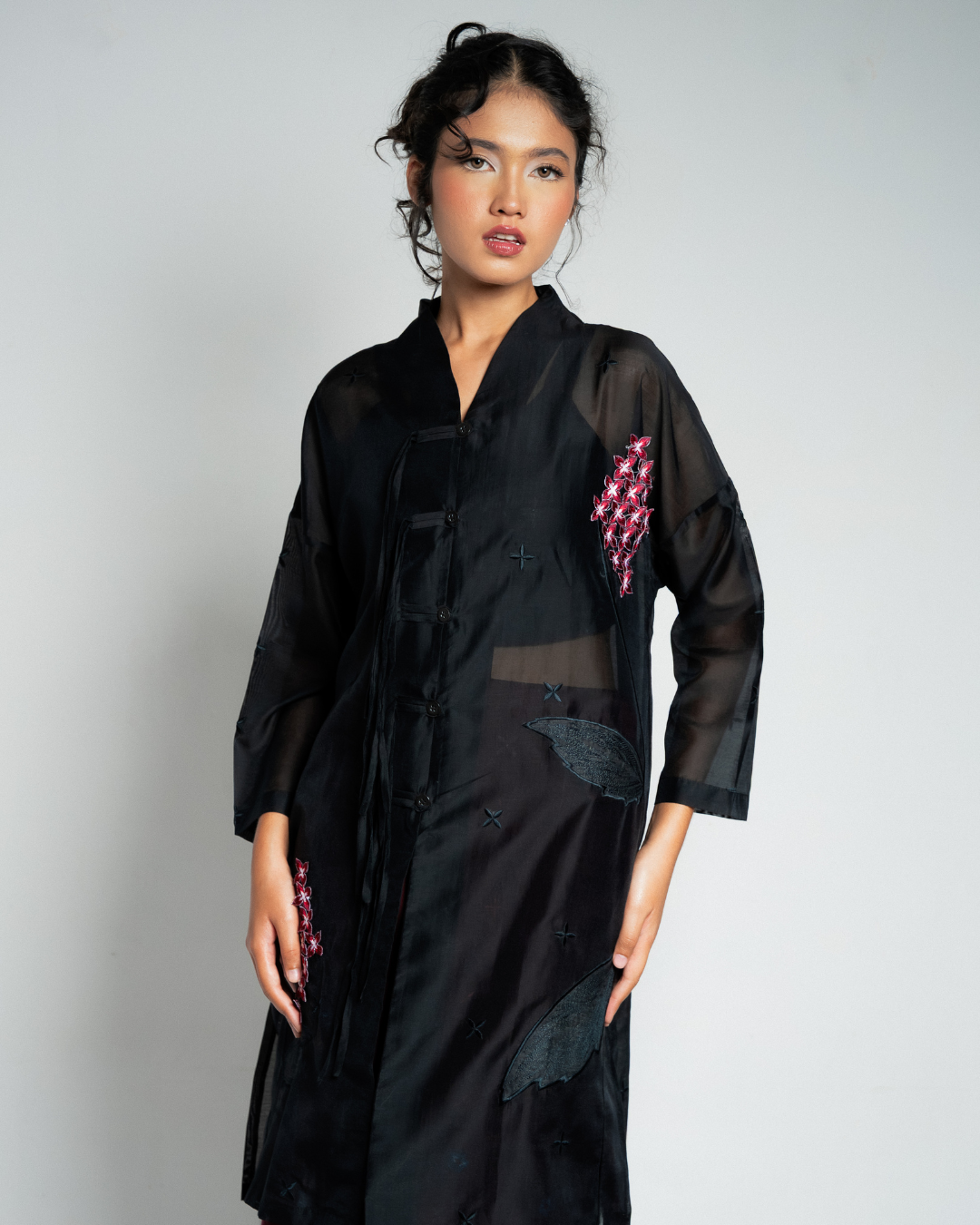 BOOLAO Geranium Kebaya Tunik Panjang