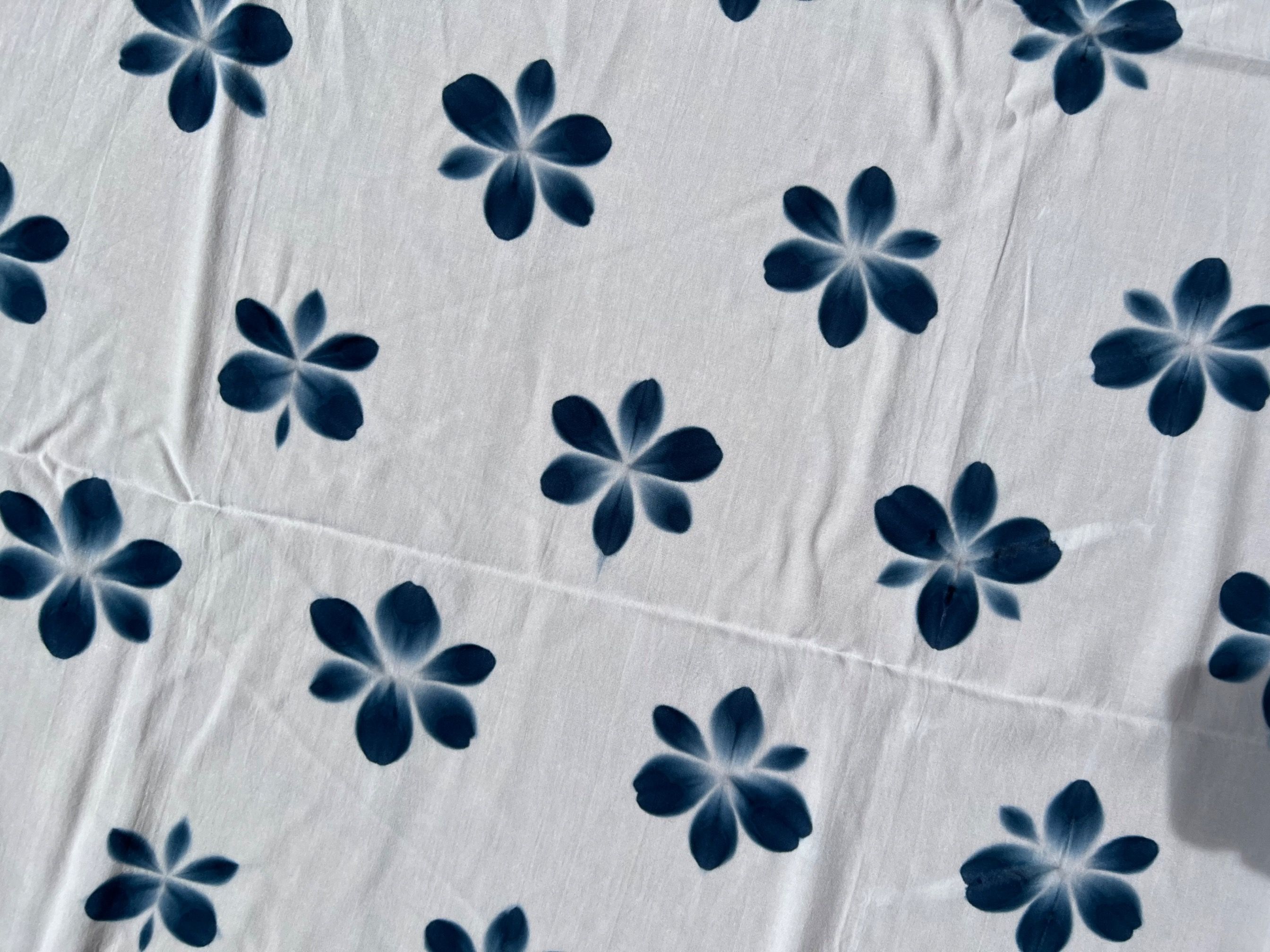 BOOLAO Textile - The Blue Snowflakes