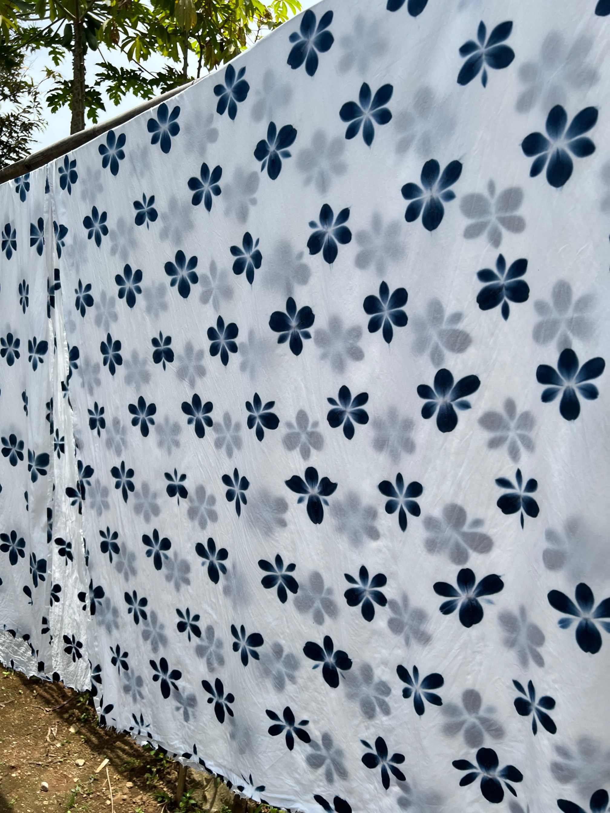 BOOLAO Textile - The Blue Snowflakes
