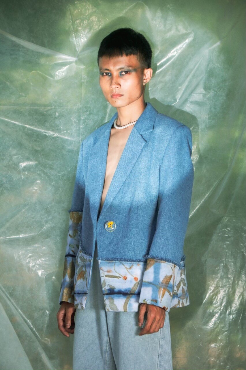 BOOLAO Blazer BLUETOPHIA Denim Ecodye