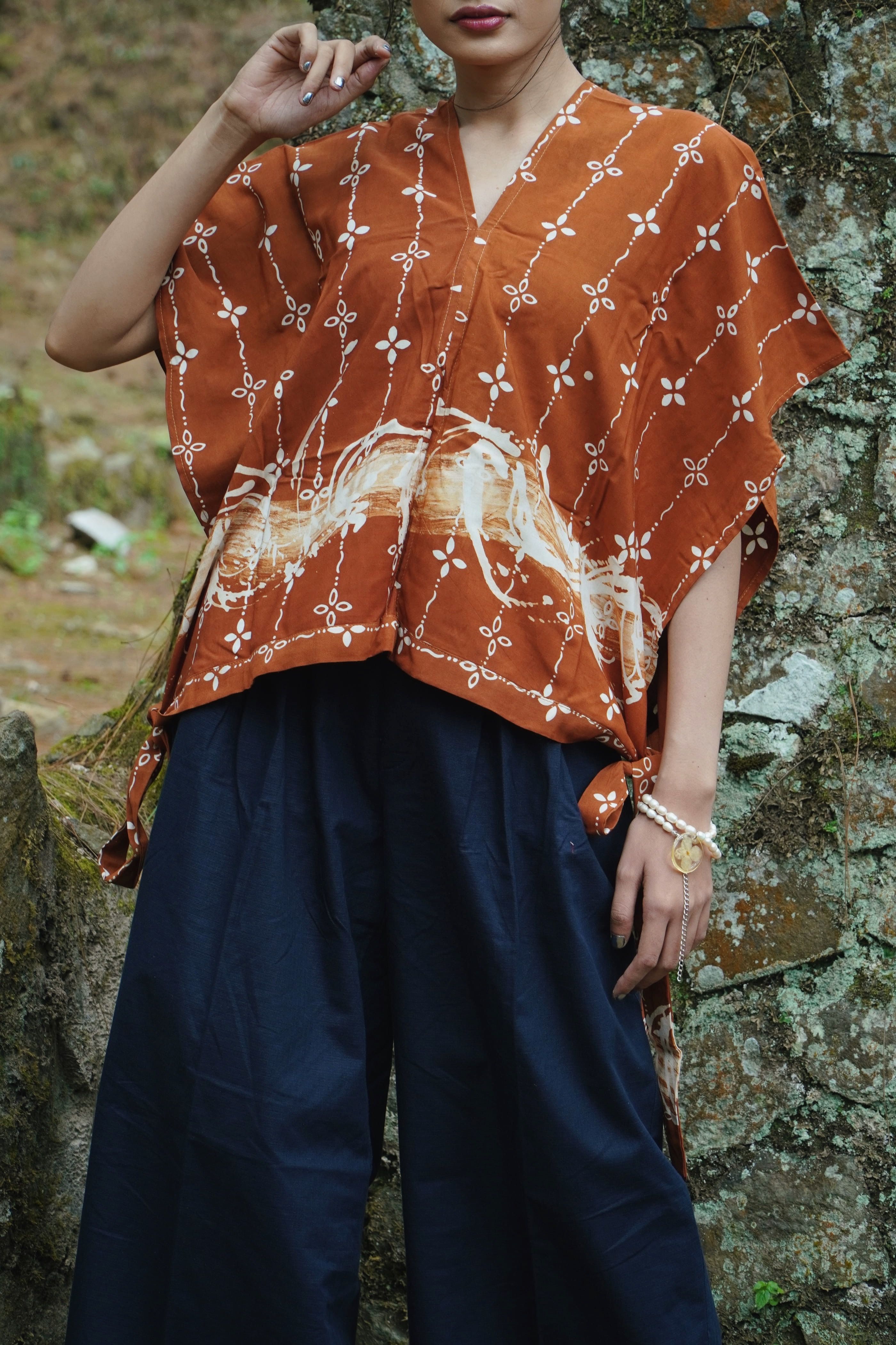 BOOLAO Kumeli Wrap Top Batik (Tank Top Batik)