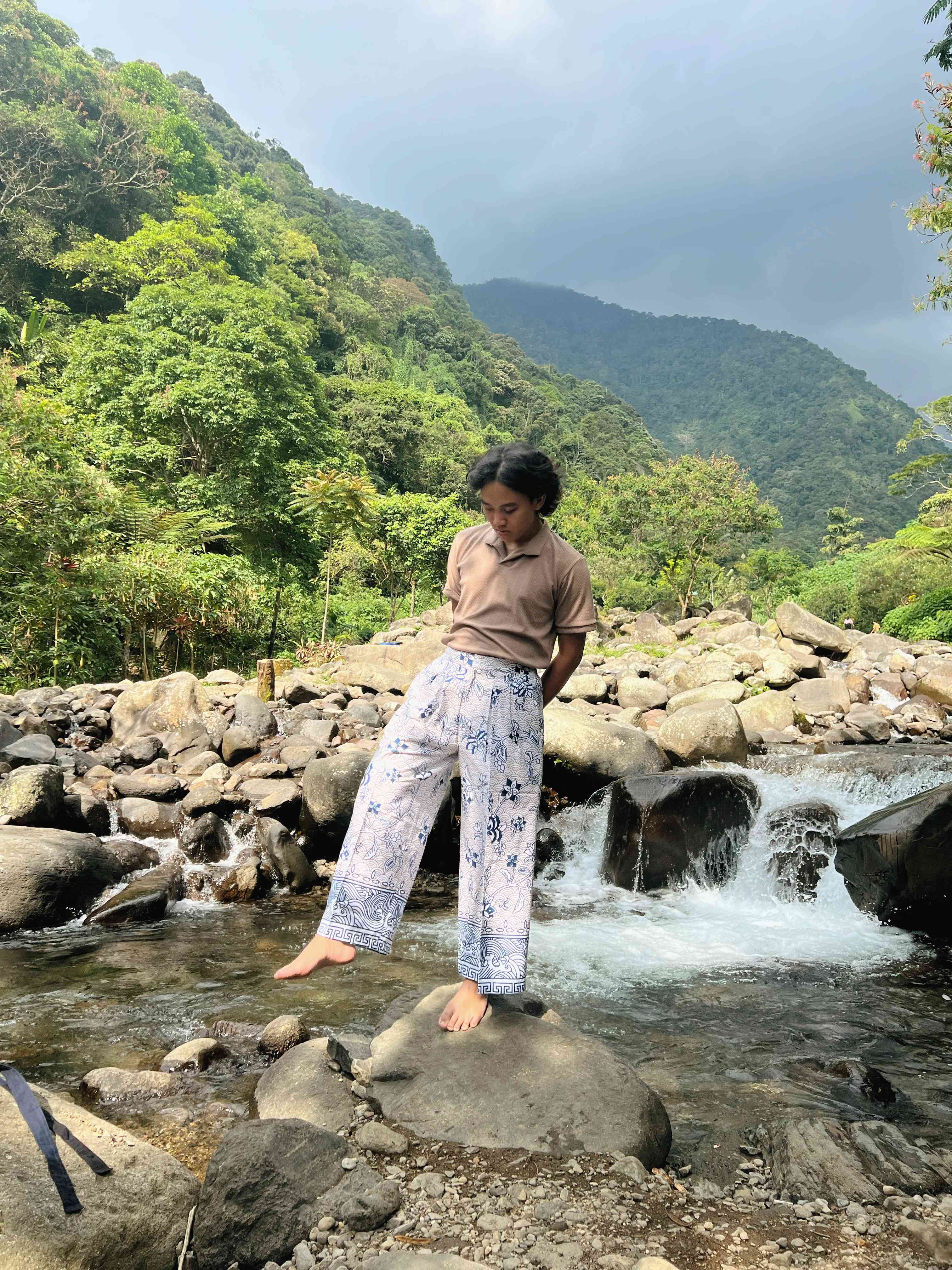 BOOLAO Hakama Porcelain Batik