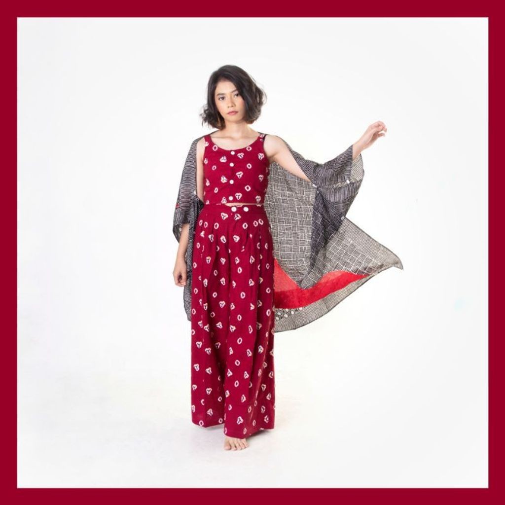 BOOLAO Outer Scarves Citarum - Merah