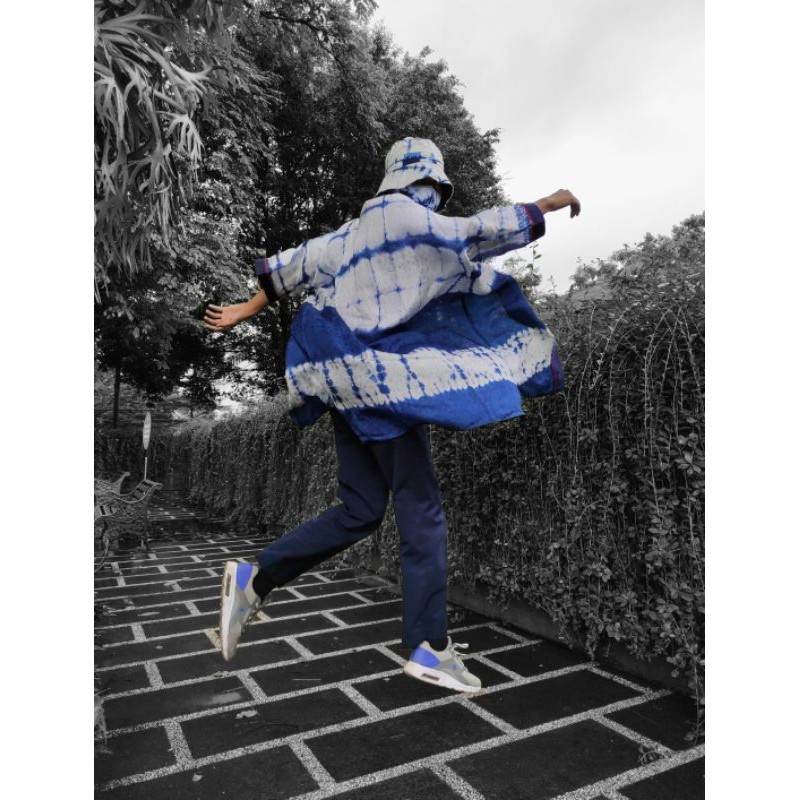 BOOLAO Itajime Outer Shibori