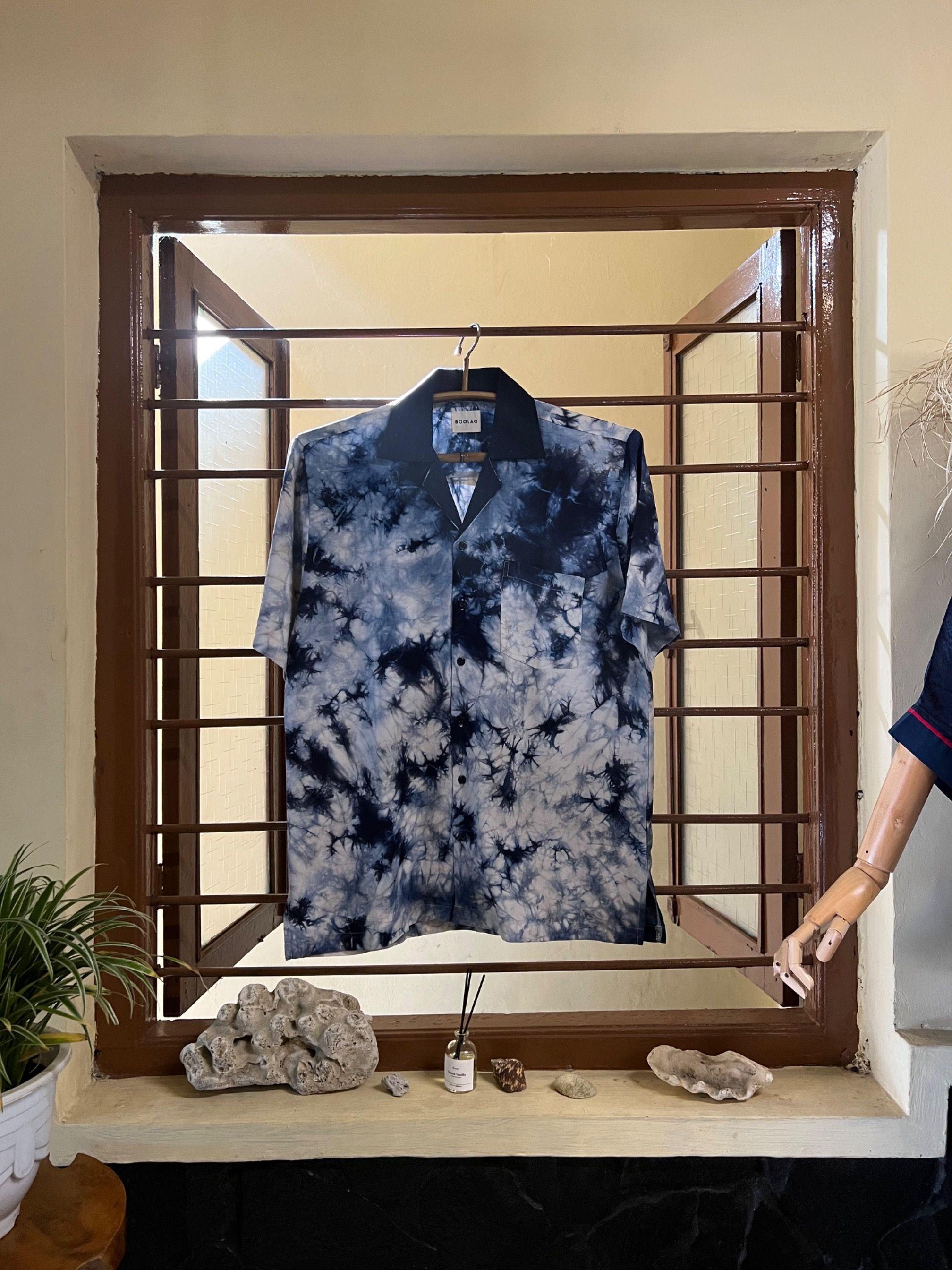 BOOLAO Kemeja Ombak (Bowling Shirt Tie Dye)