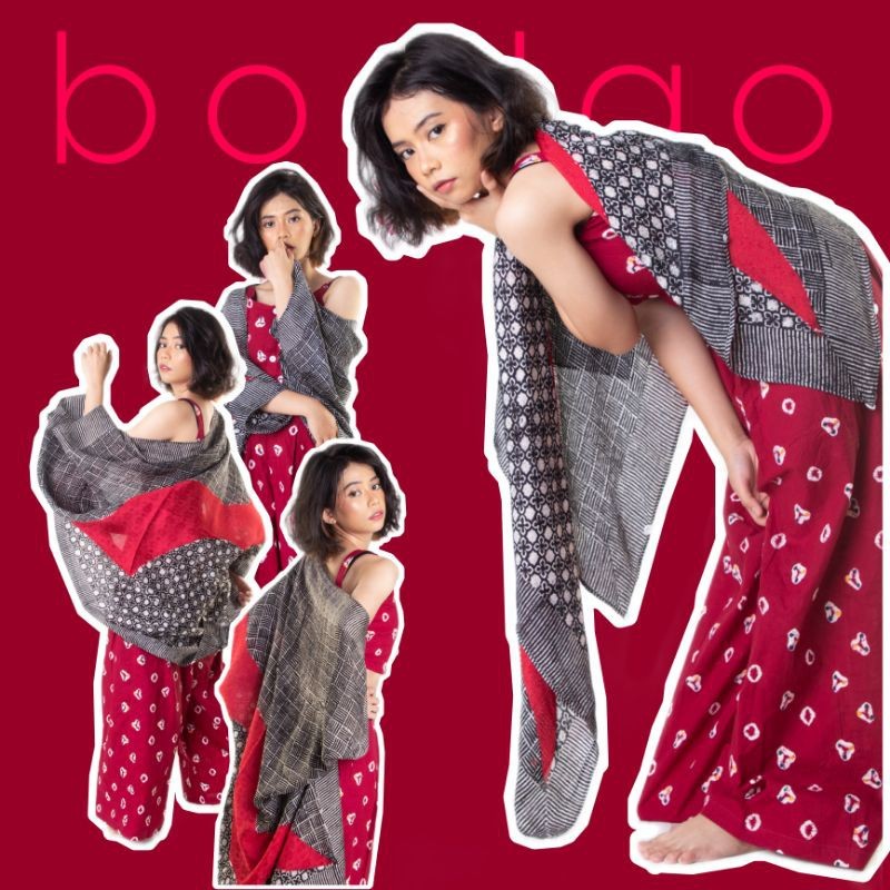 BOOLAO Outer Scarves Citarum - Merah