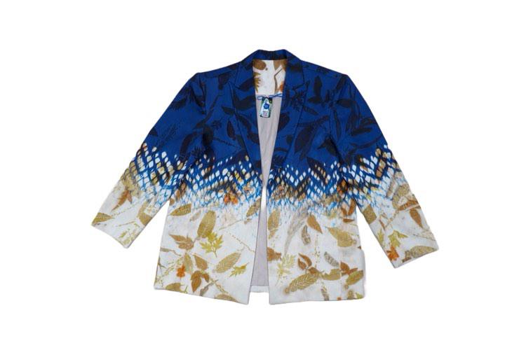 BOOLAO Shibori On Ecoprint BLAZER