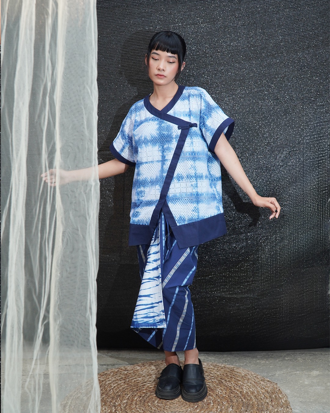 BOOLAO Shibroidery Blit Ikat