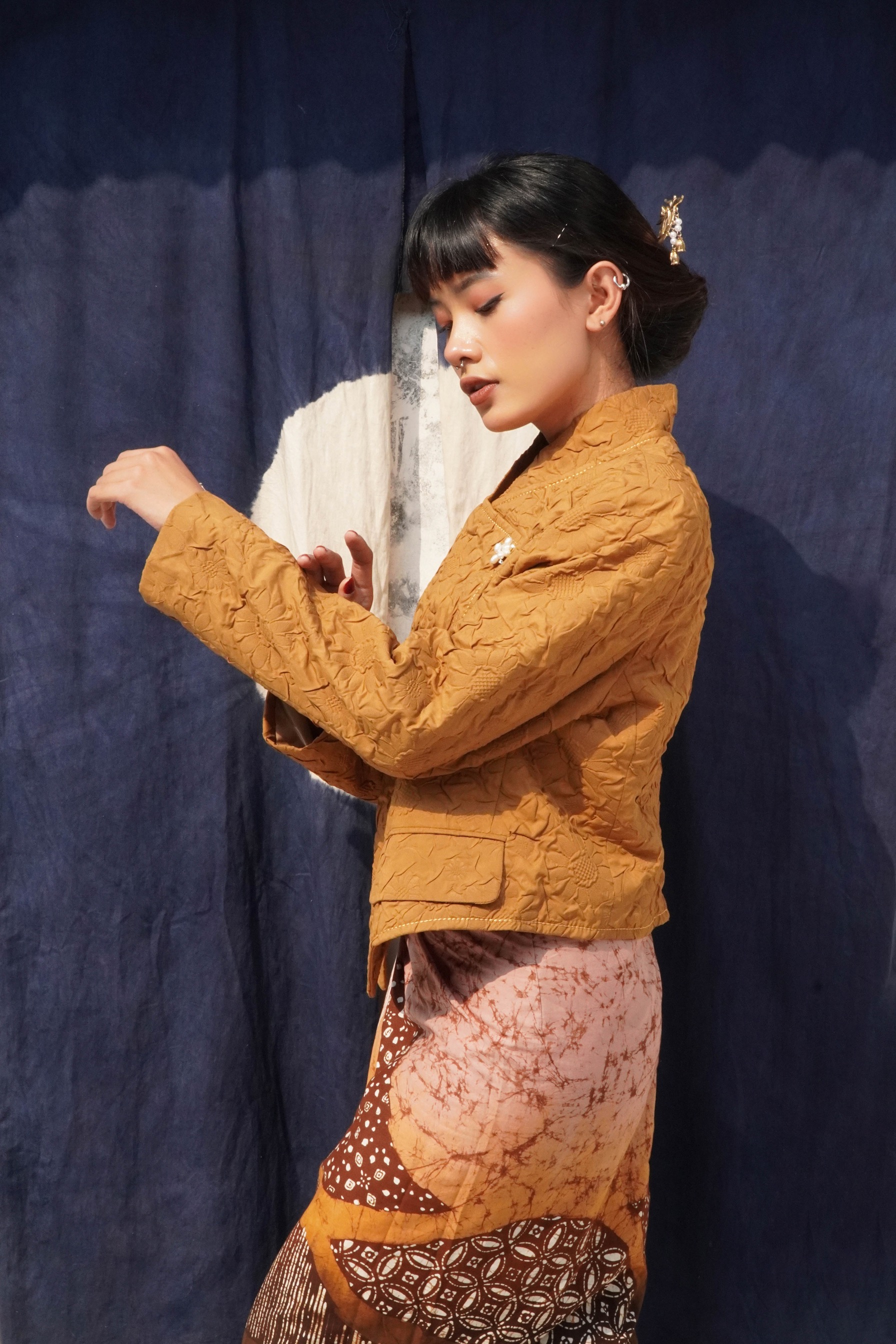 BOOLAO Beskap Janggan Genderless M-Boss - Brown