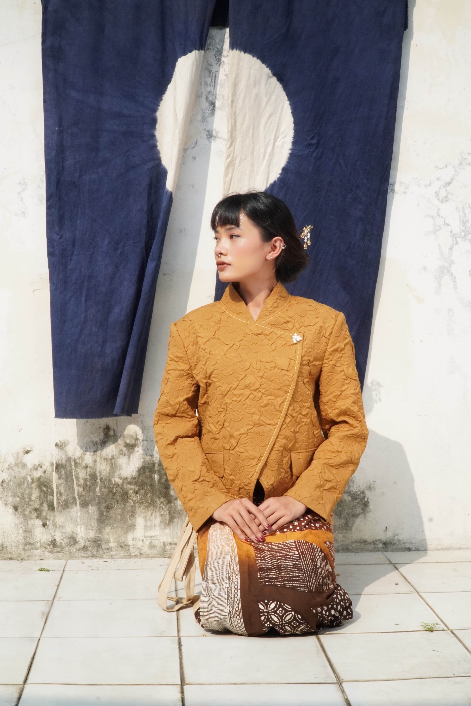 BOOLAO Beskap Janggan Genderless M-Boss - Brown