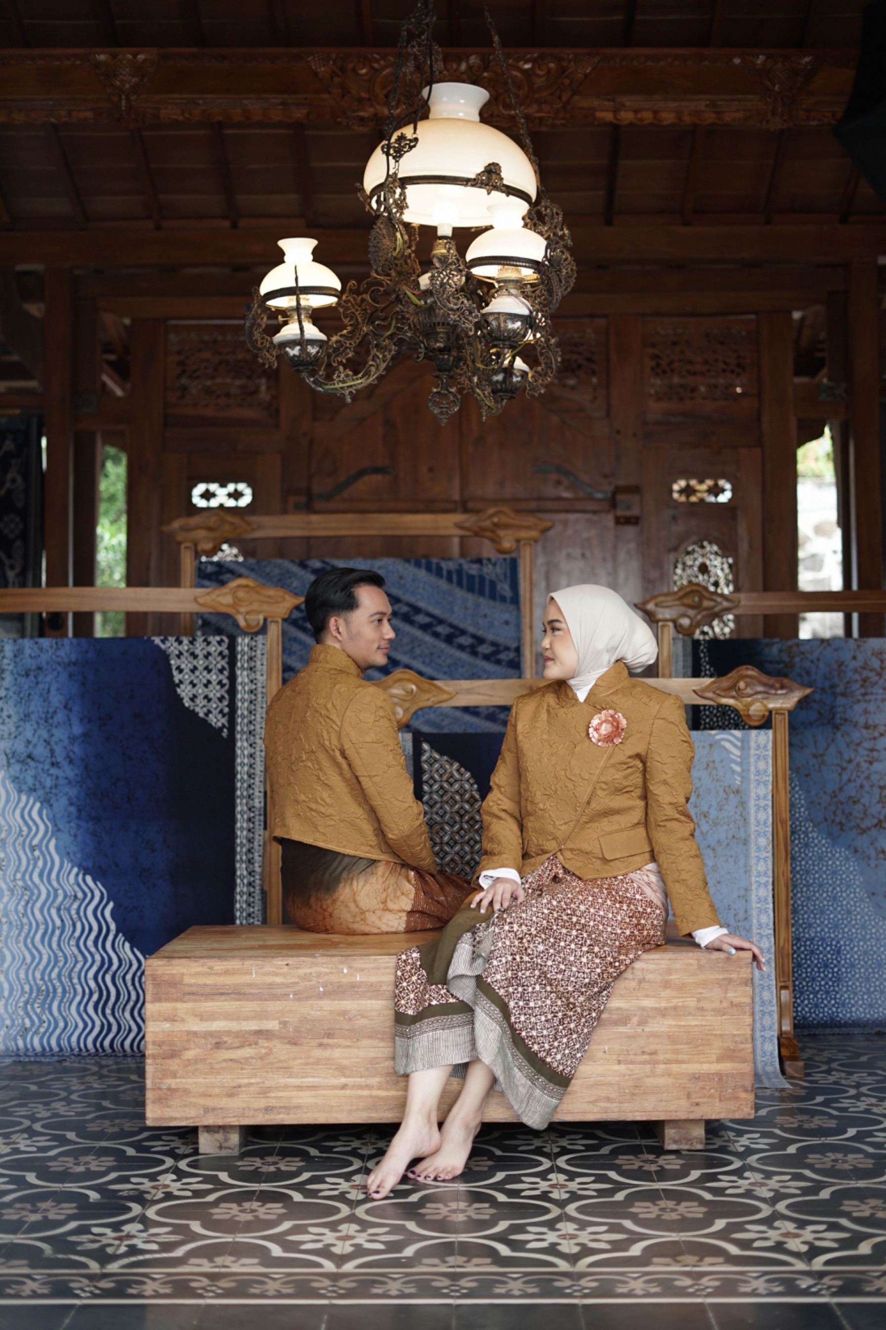 BOOLAO Beskap Janggan Genderless M-Boss - Brown