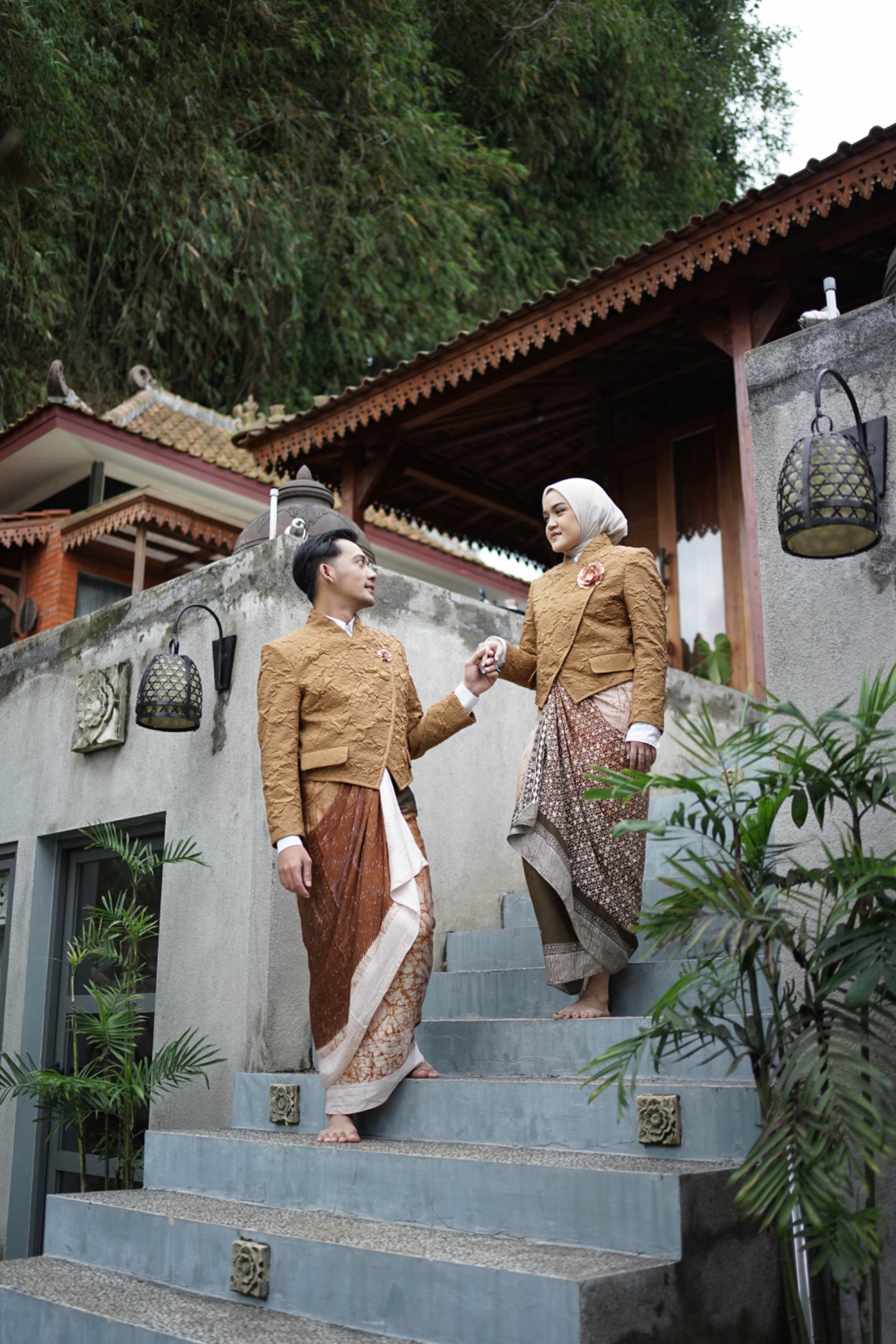 BOOLAO Beskap Janggan Genderless M-Boss - Brown