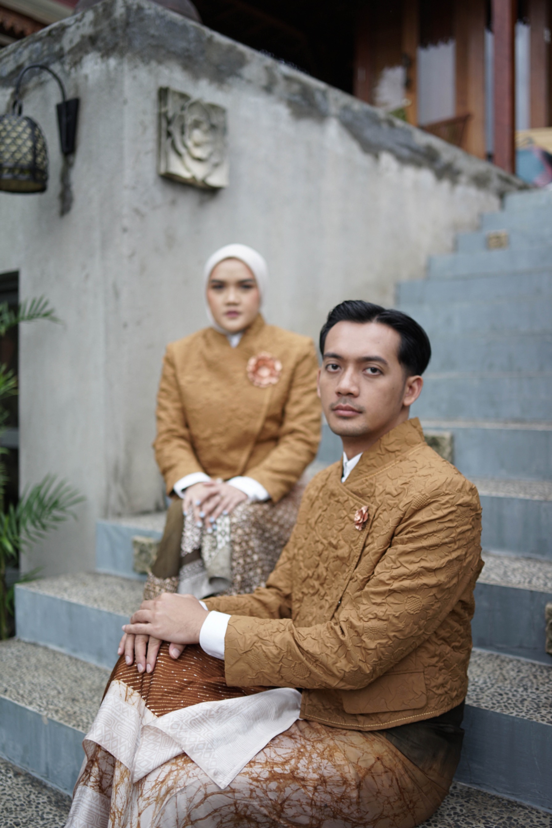 BOOLAO Beskap Janggan Genderless M-Boss - Brown