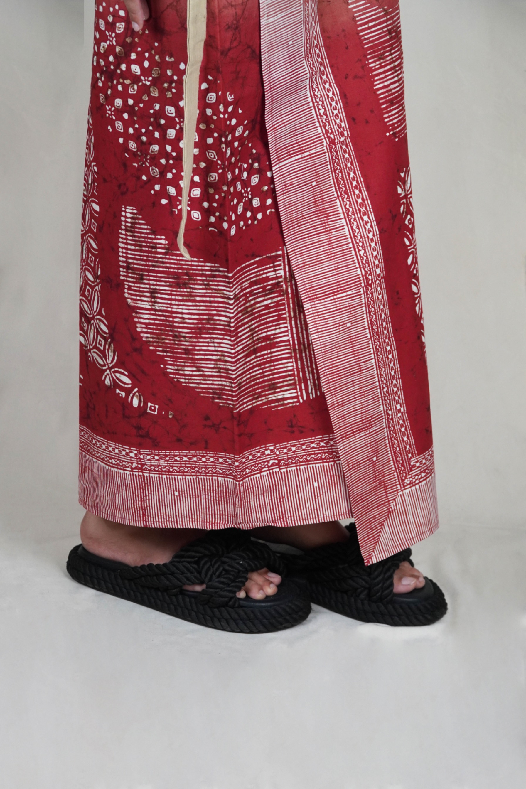 BOOLAO Lembayung Saroong Wrap Skirt - Lembayung Jingga