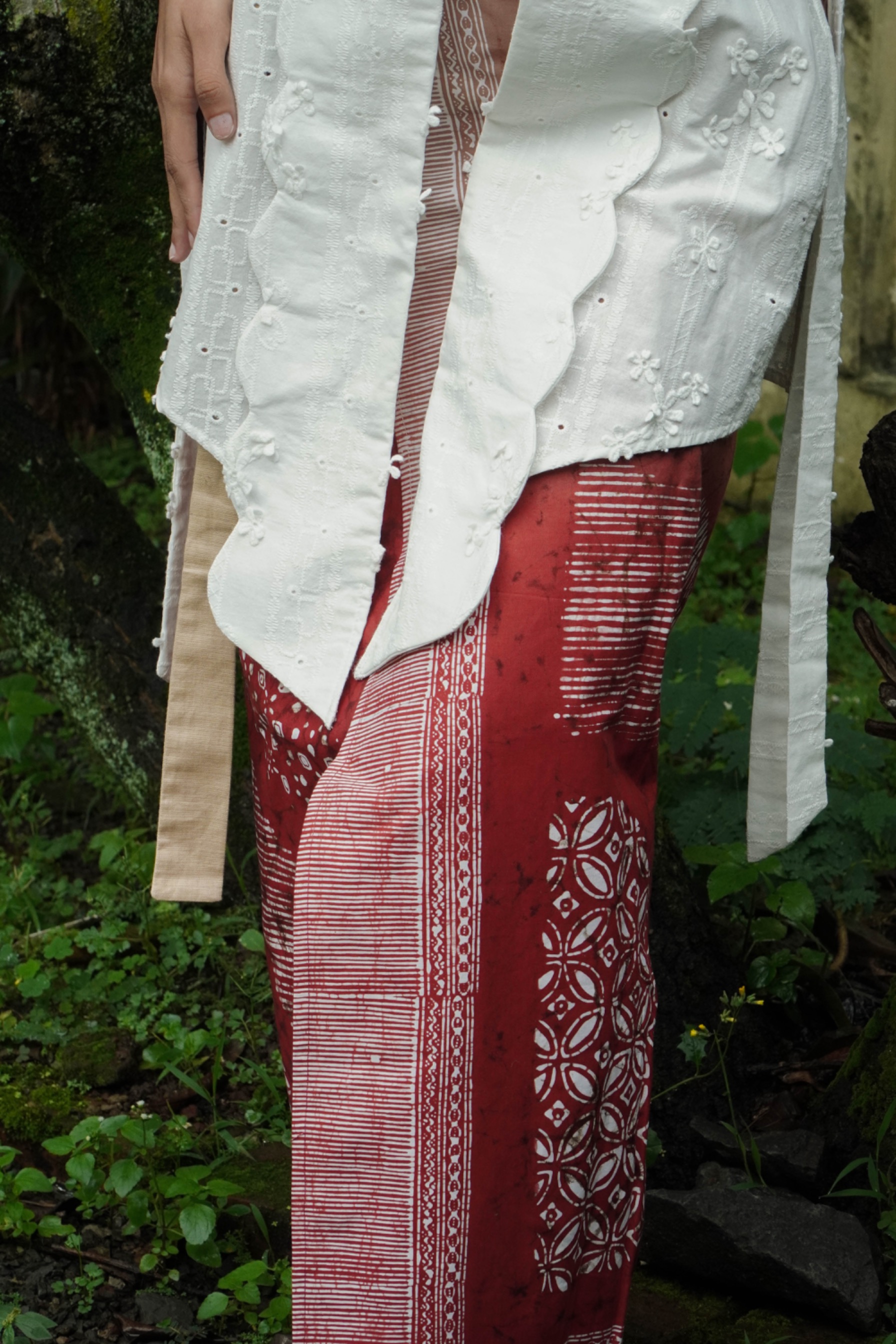 BOOLAO Lembayung Saroong Wrap Skirt - Lembayung Jingga