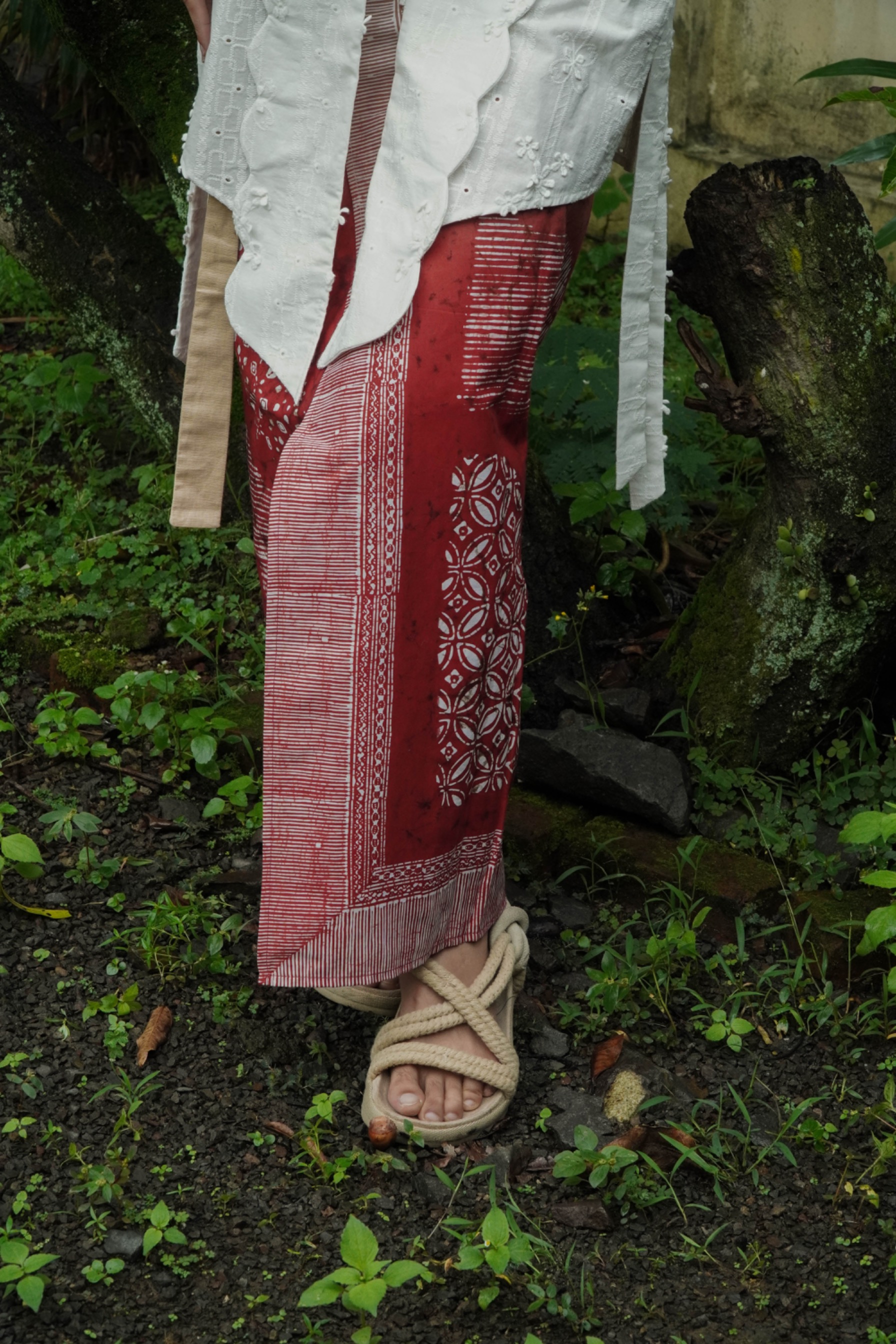 BOOLAO Lembayung Saroong Wrap Skirt - Lembayung Jingga