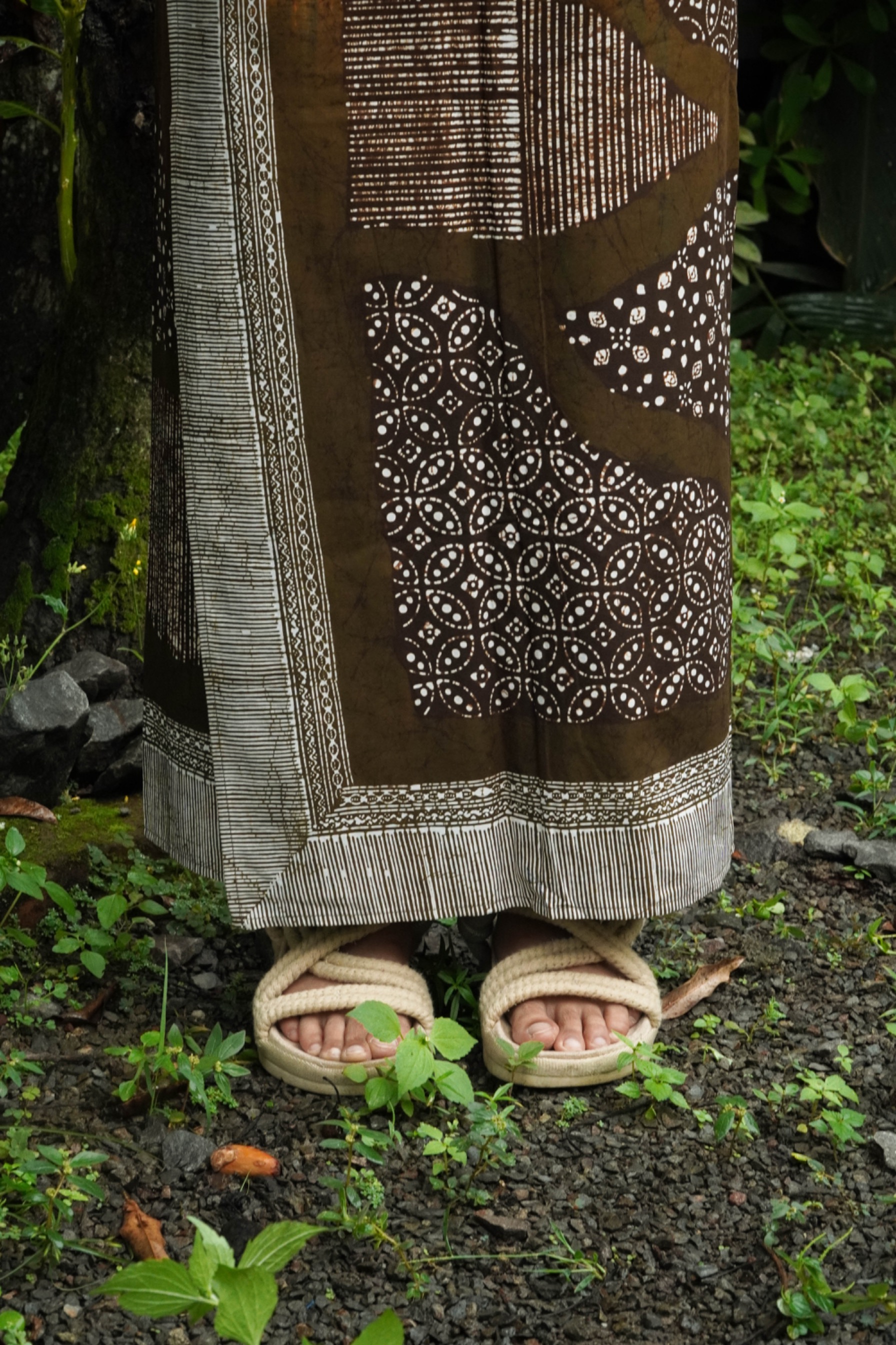 BOOLAO Lembayung Saroong wrap Skirt - Lembayung Coklat