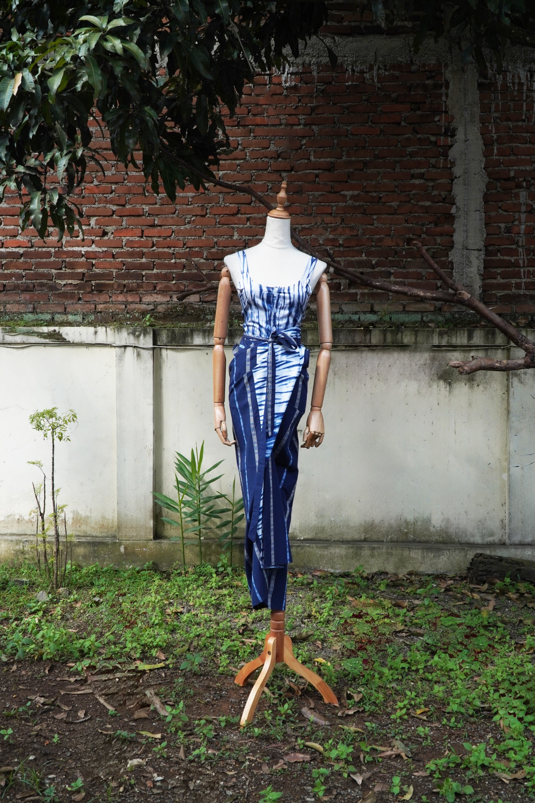 BOOLAO Lungsin Wrap Skirt (Rok Lilit Ikat)