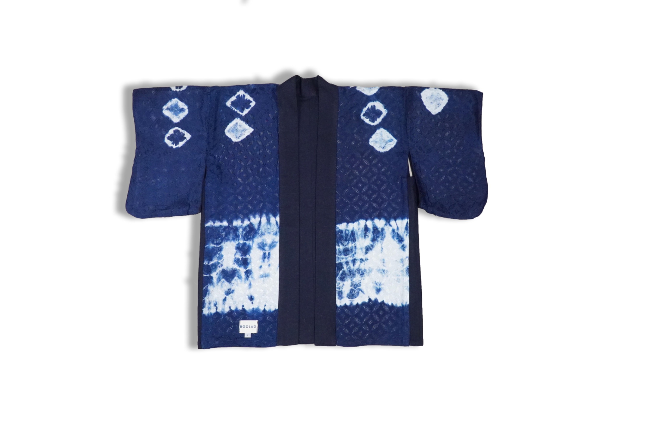 BOOLAO Kimono Anak (Reversible Haori Outer) Tie Dye Shibori
