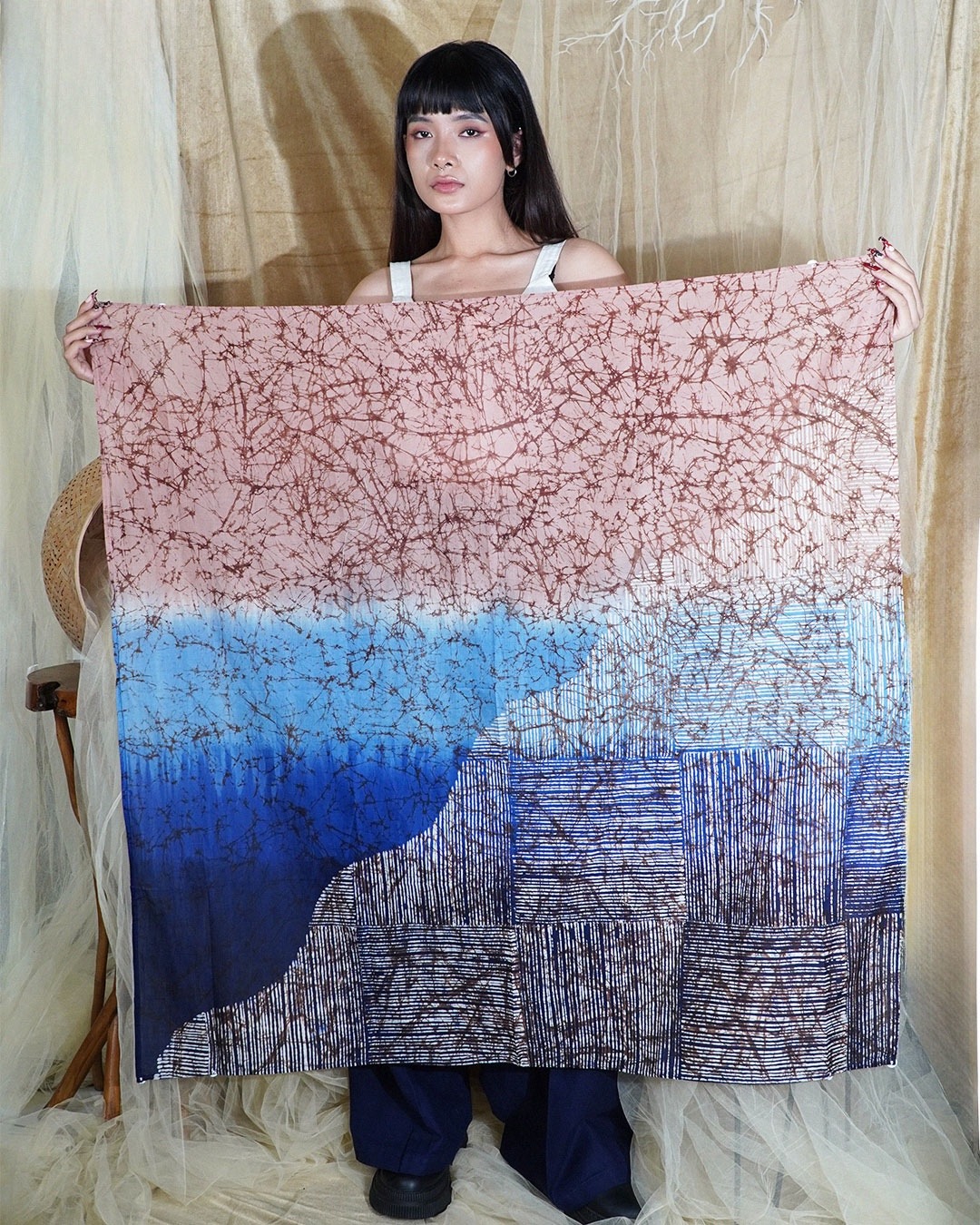 BOOLAO Outer Scarves Lembayung