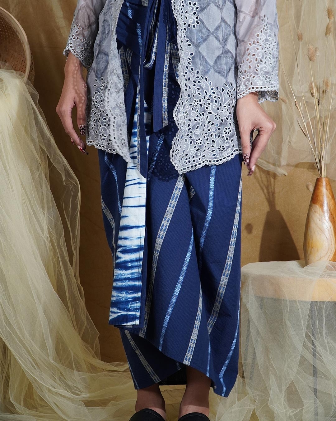 BOOLAO Lungsin Wrap Skirt (Rok Lilit Ikat)