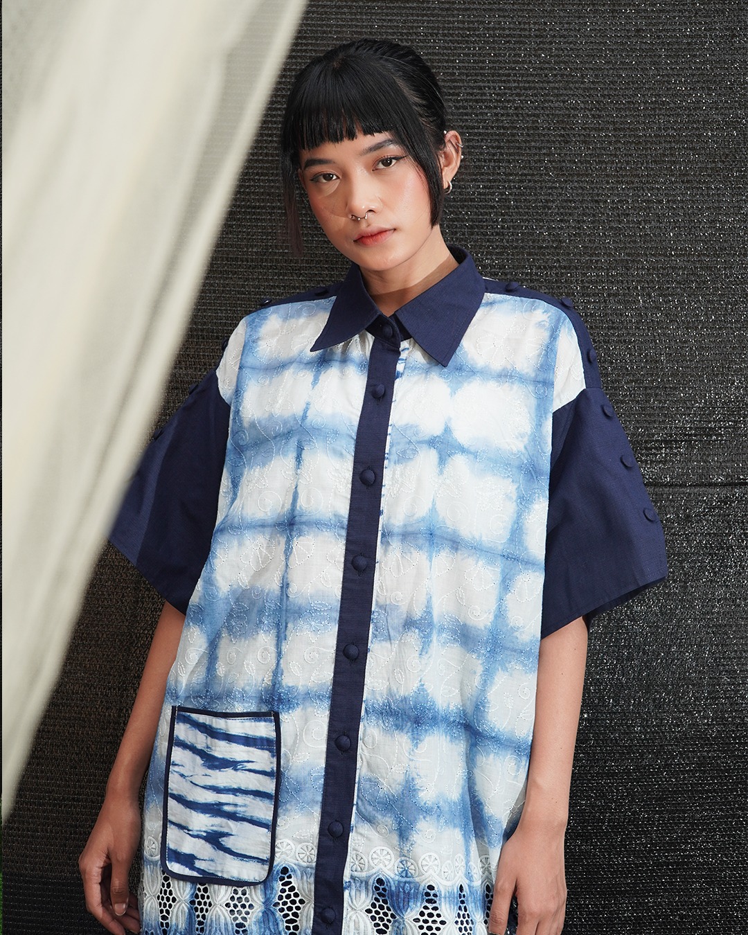BOOLAO Tunik Shibroidery Arashi